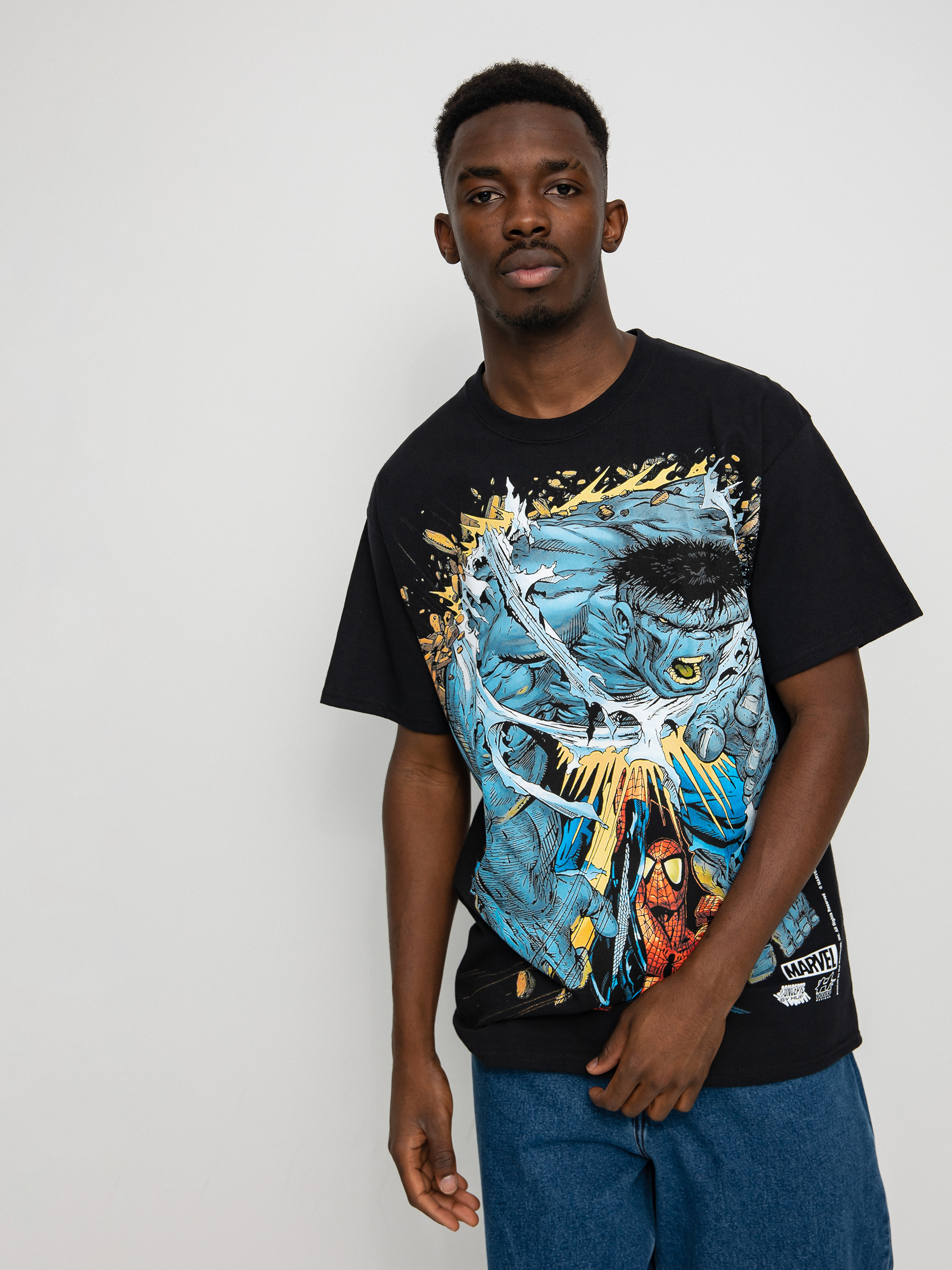T-shirt HUF X Marvel Battle (black)