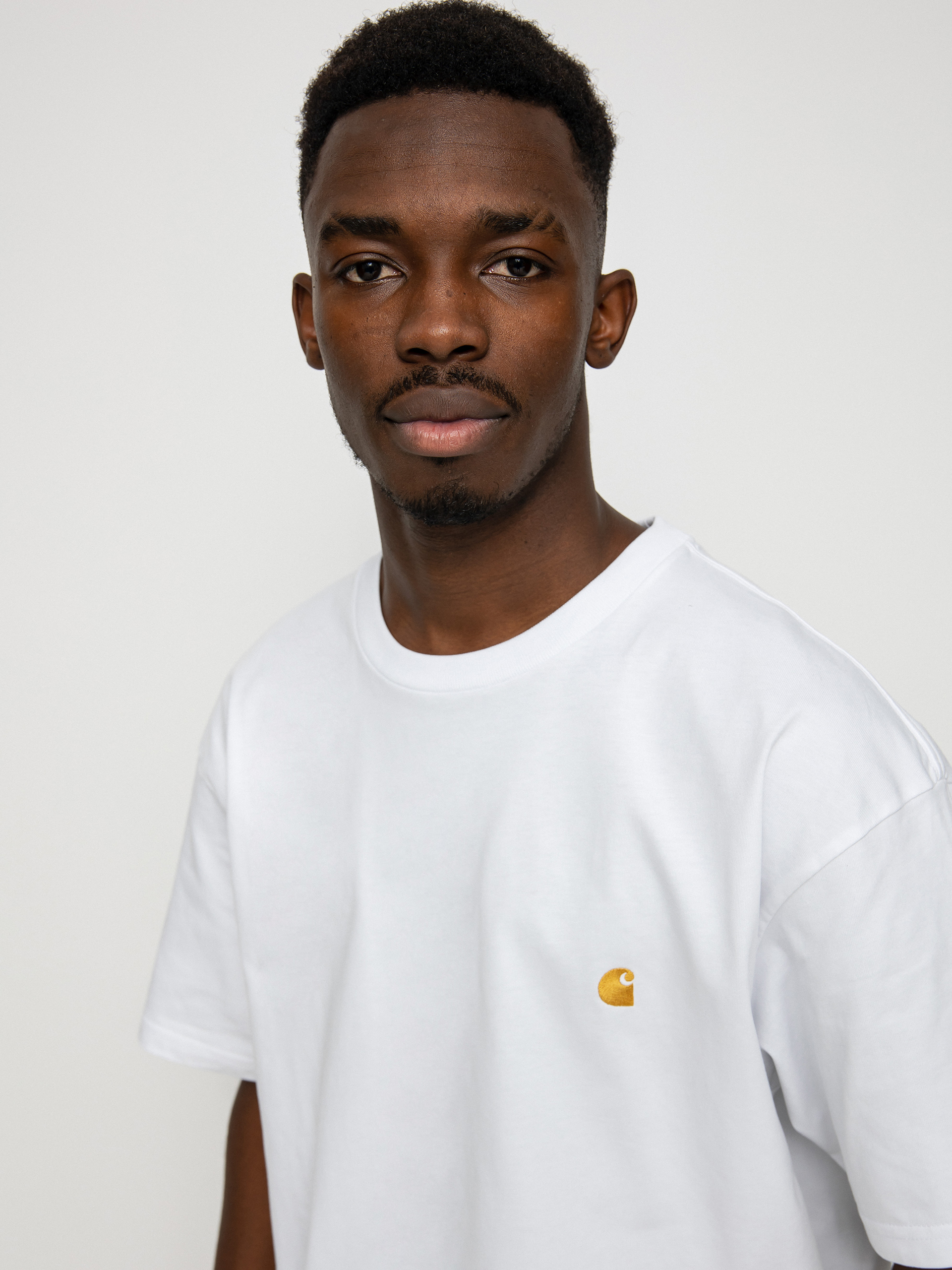 T-shirt Carhartt WIP Chase (white/gold)