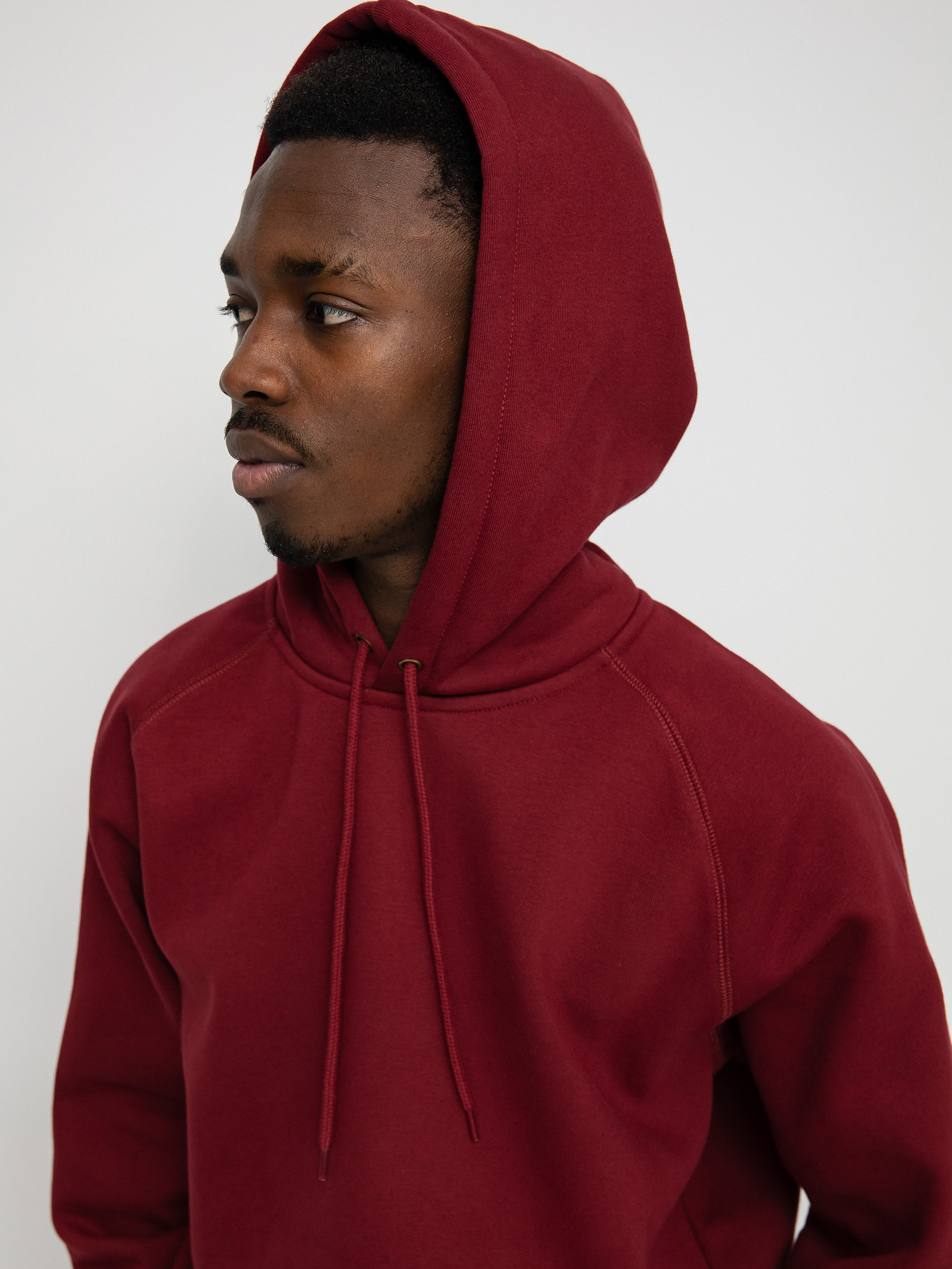 Bluza z kapturem Carhartt WIP Chase HD (corvina/gold)