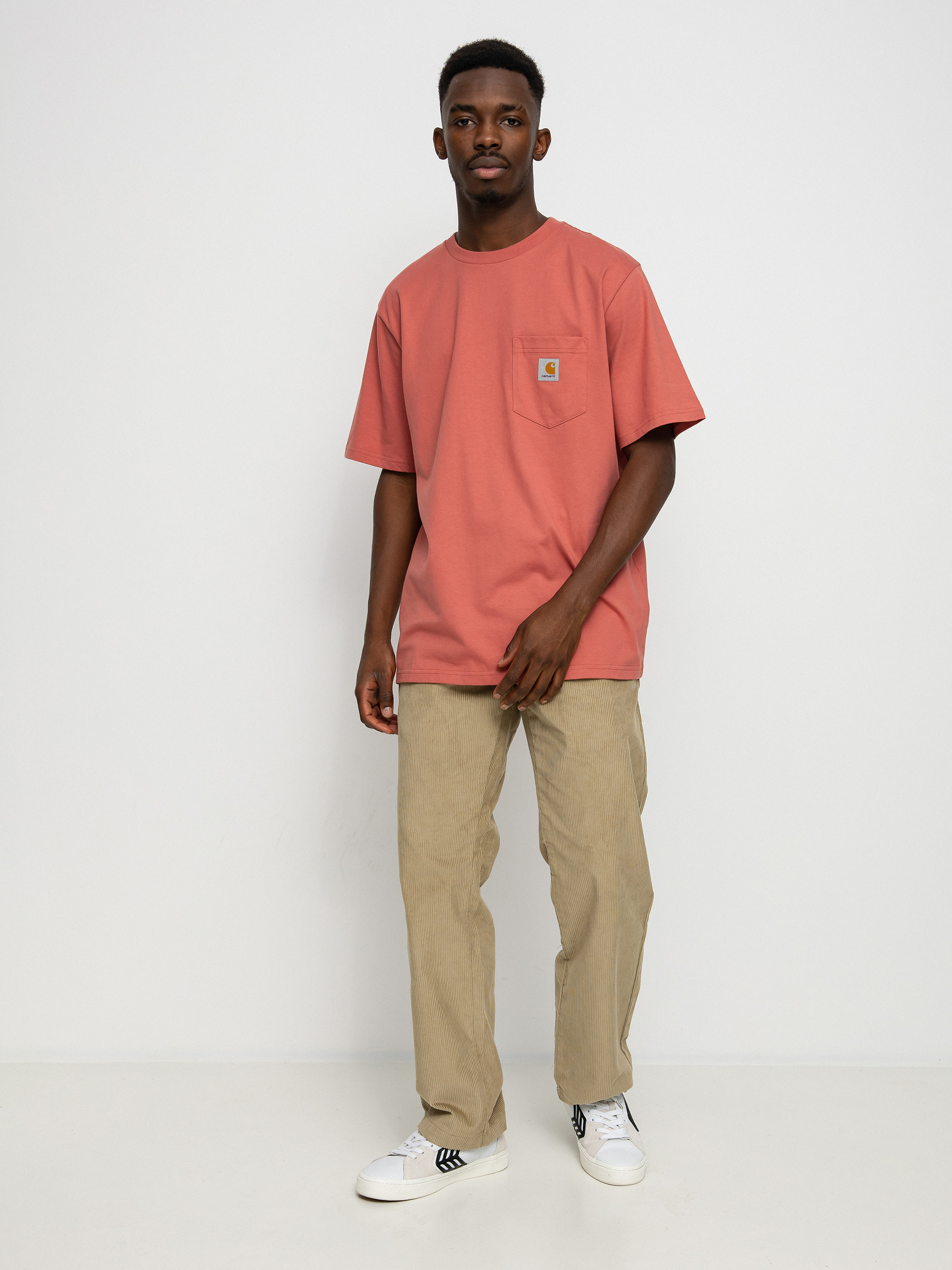 T-shirt Carhartt WIP Pocket (misty blush)