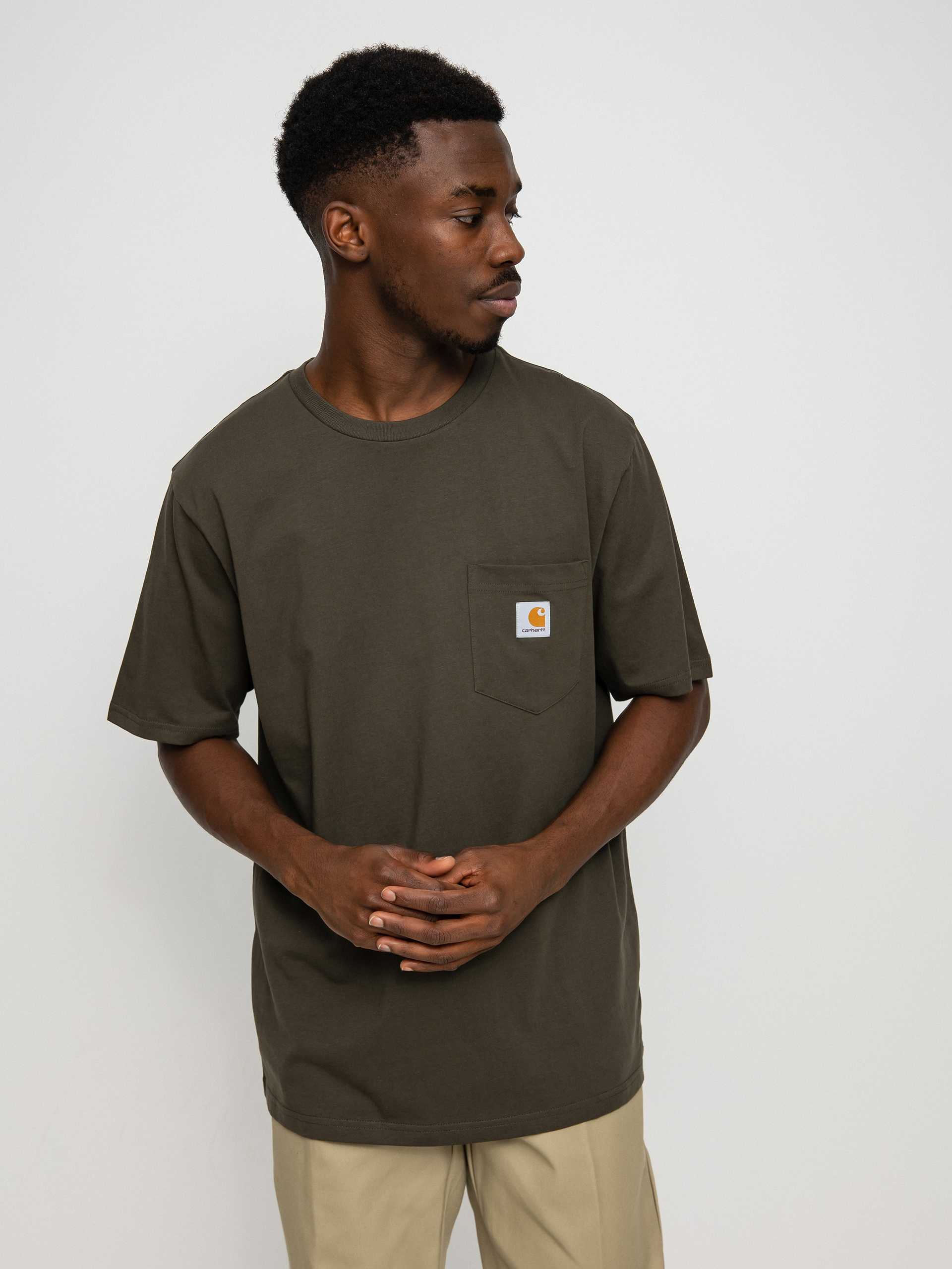T-shirt Carhartt WIP Pocket (cypress)