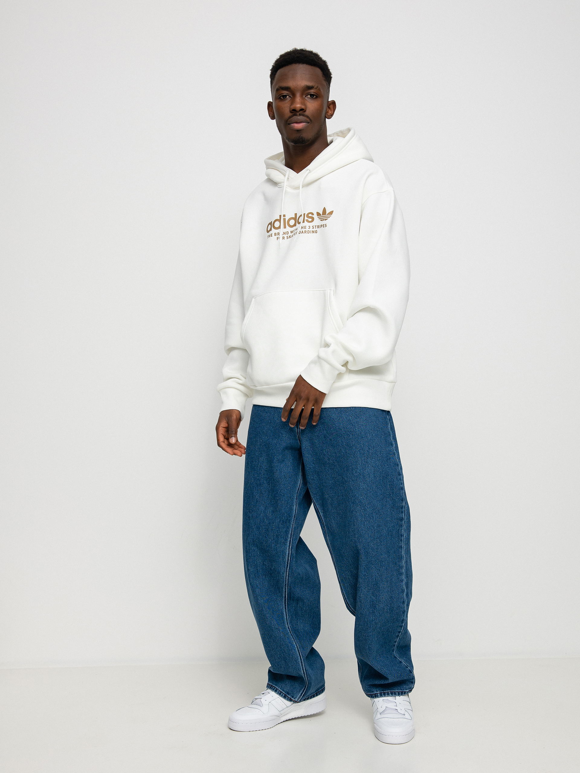 Bluza z kapturem adidas 4.0 Logo HD (cwhite/cardbo)