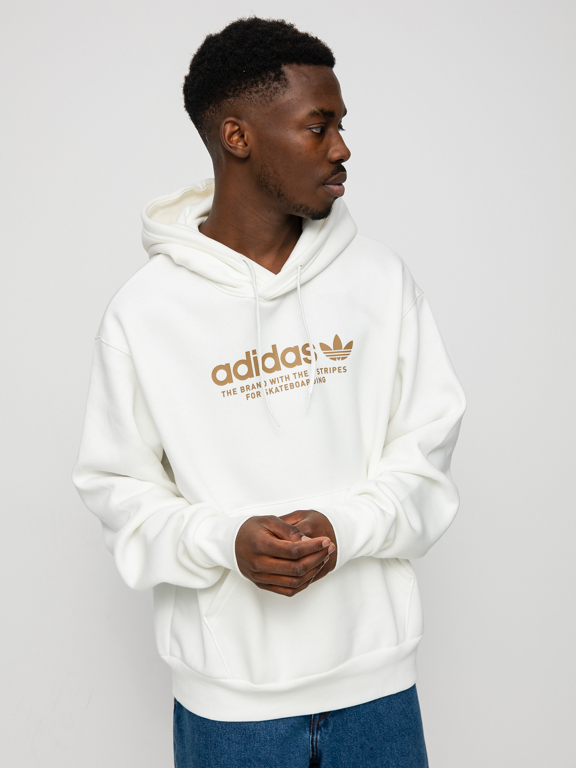 Bluza z kapturem adidas 4.0 Logo HD (cwhite/cardbo)