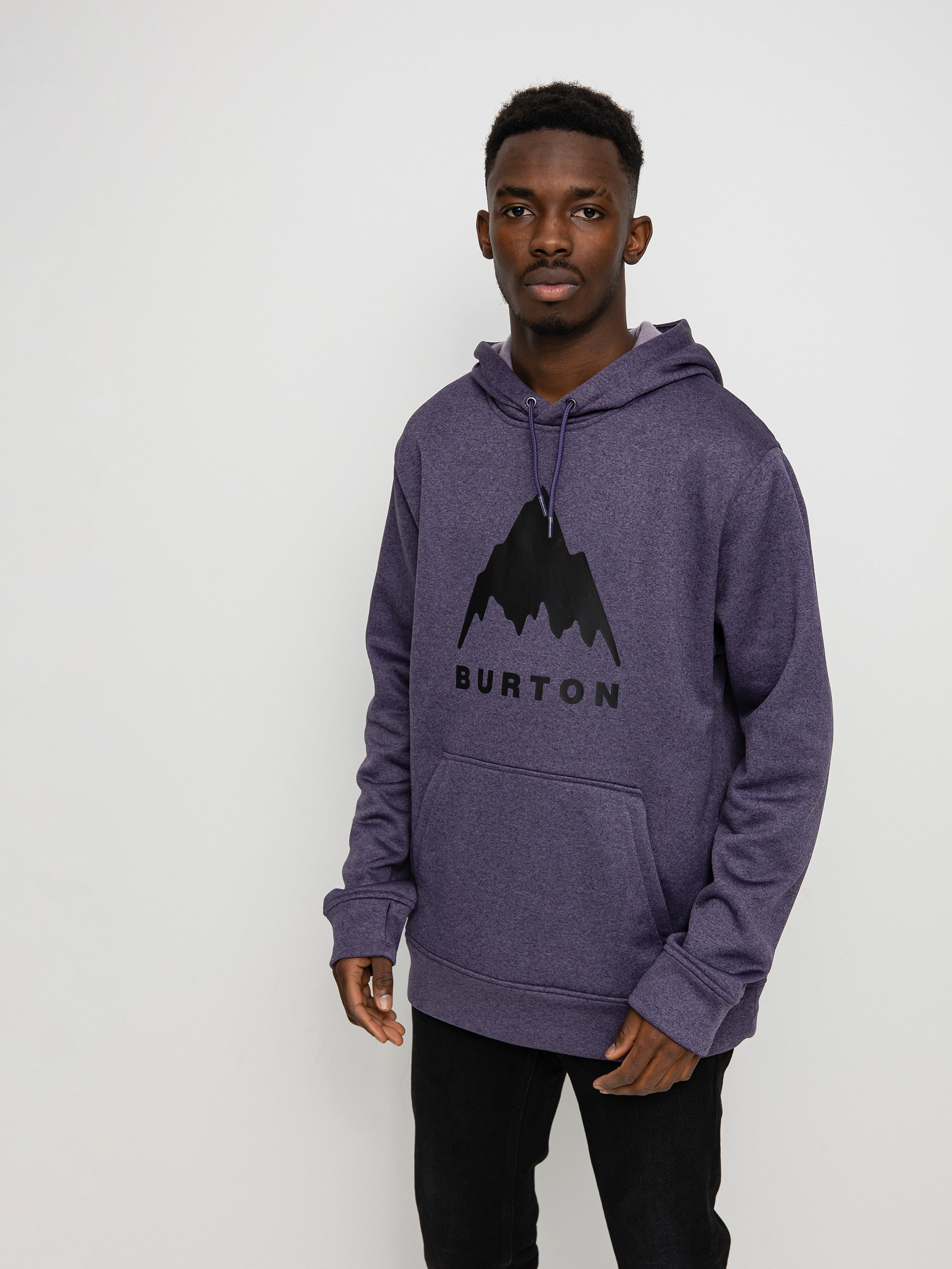 Męska Bluza aktywna Burton Oak HD (violet halo heather)