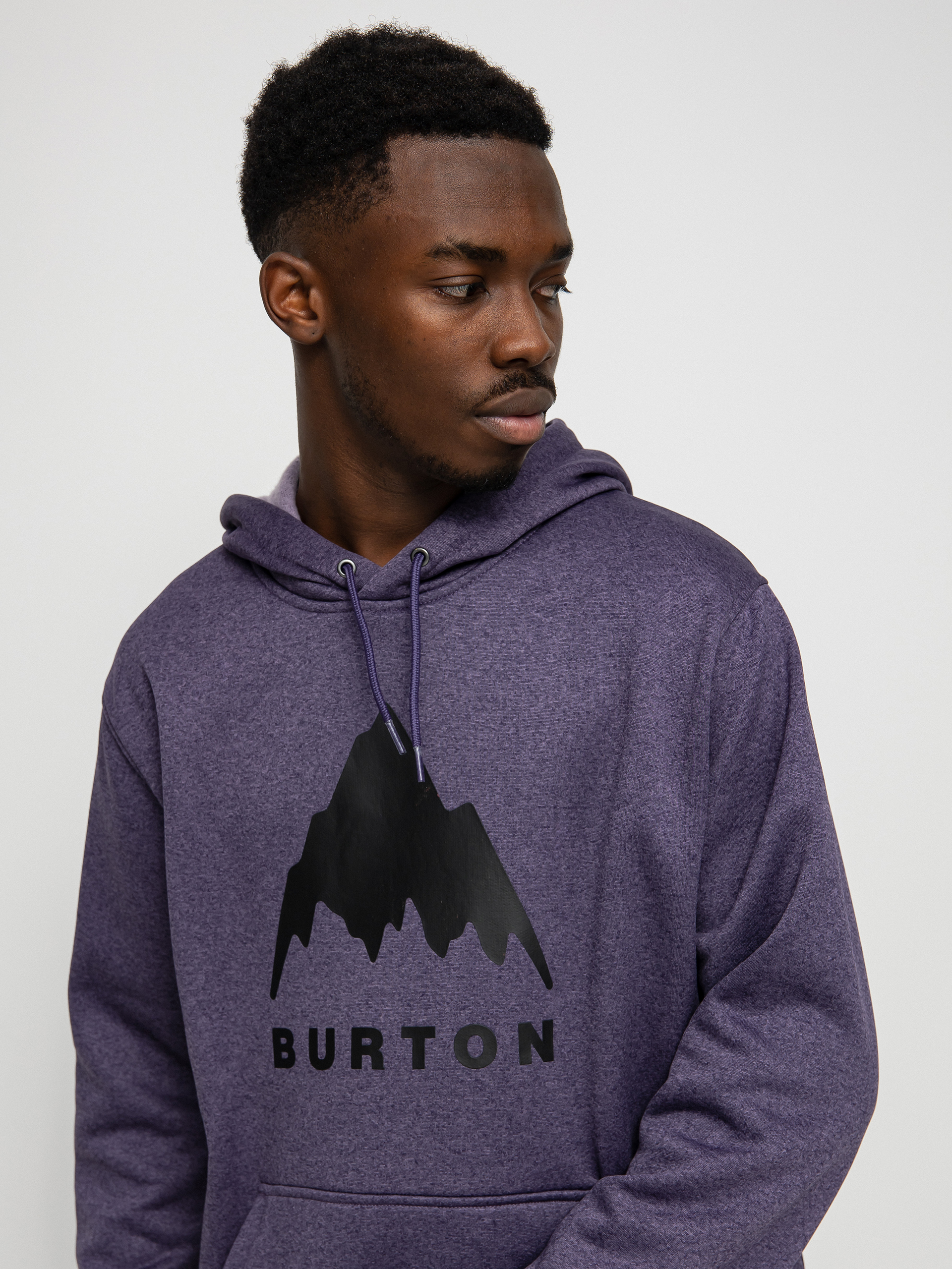 Męska Bluza aktywna Burton Oak HD (violet halo heather)