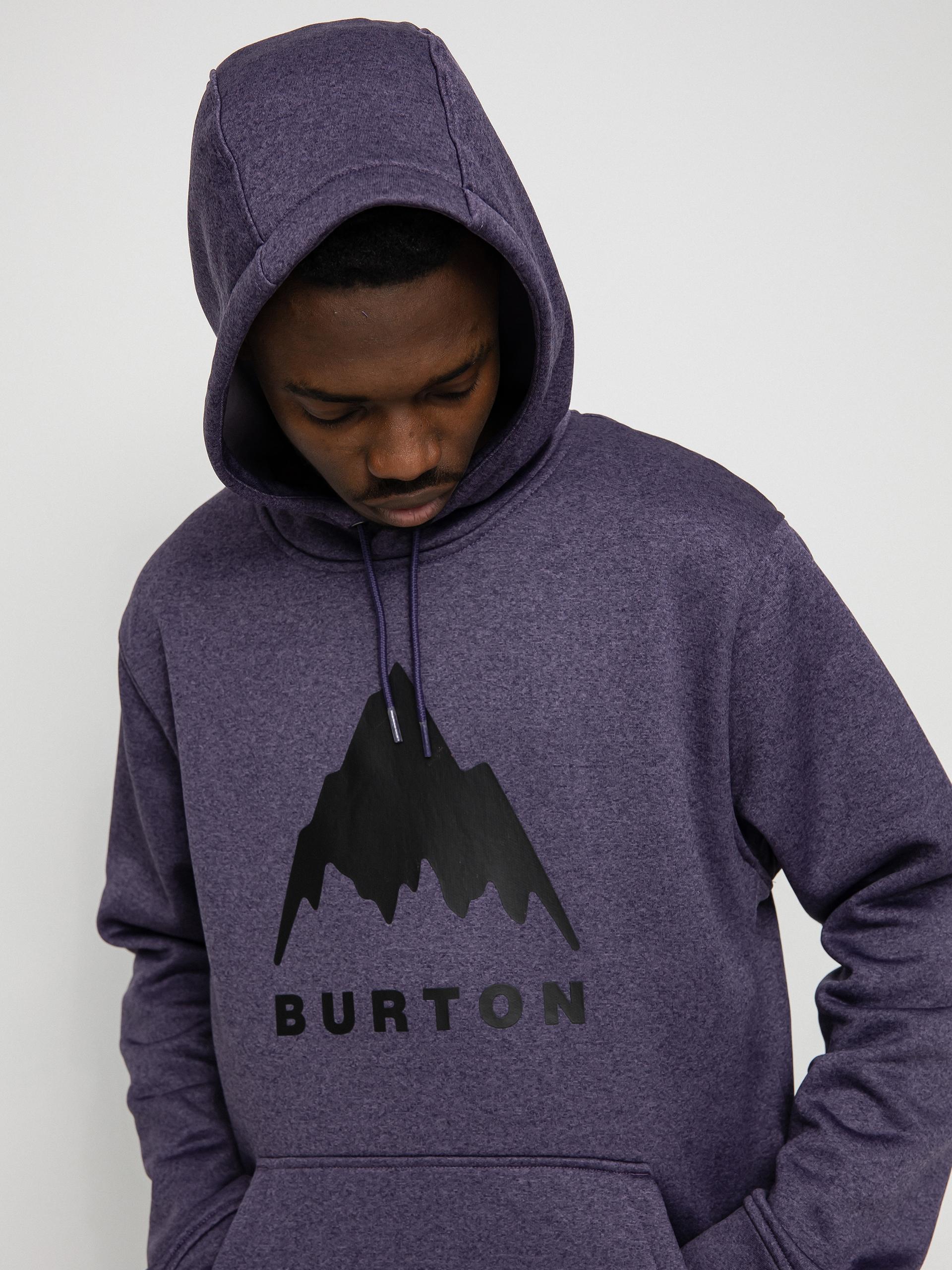 Męska Bluza aktywna Burton Oak HD (violet halo heather)