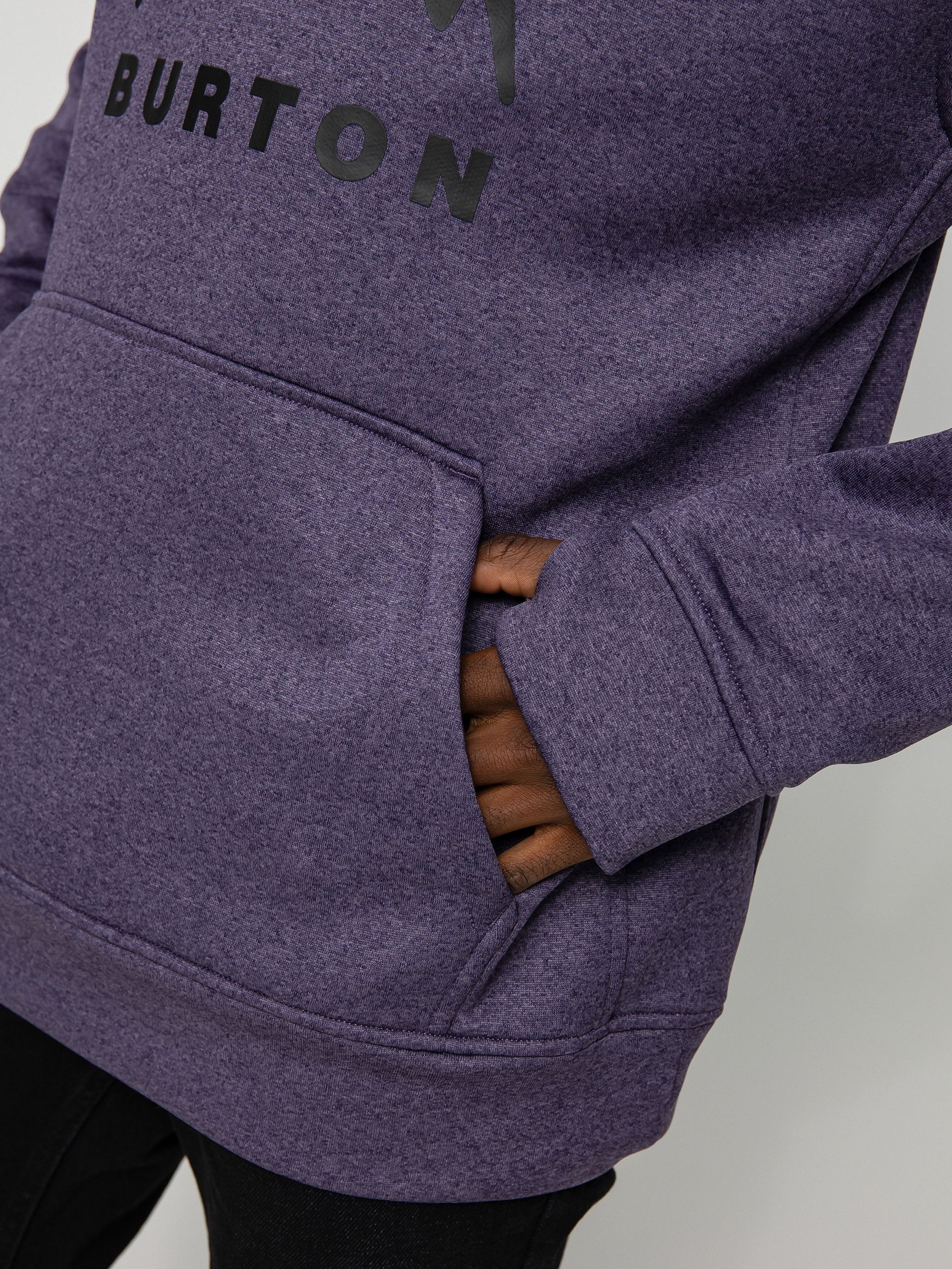 Męska Bluza aktywna Burton Oak HD (violet halo heather)