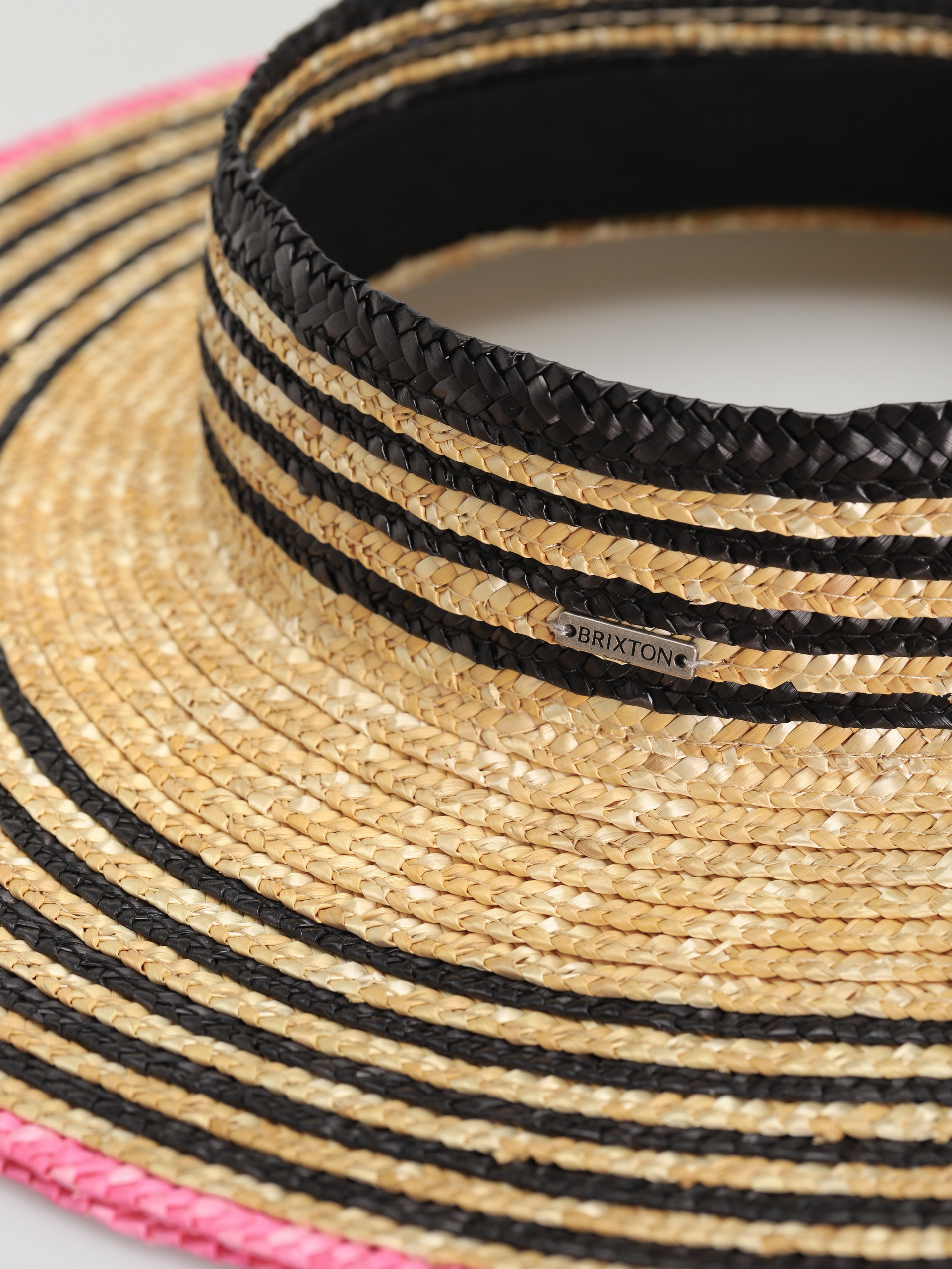 Kapelusz Brixton Joanna Visor Wmn (honey/black/pink)