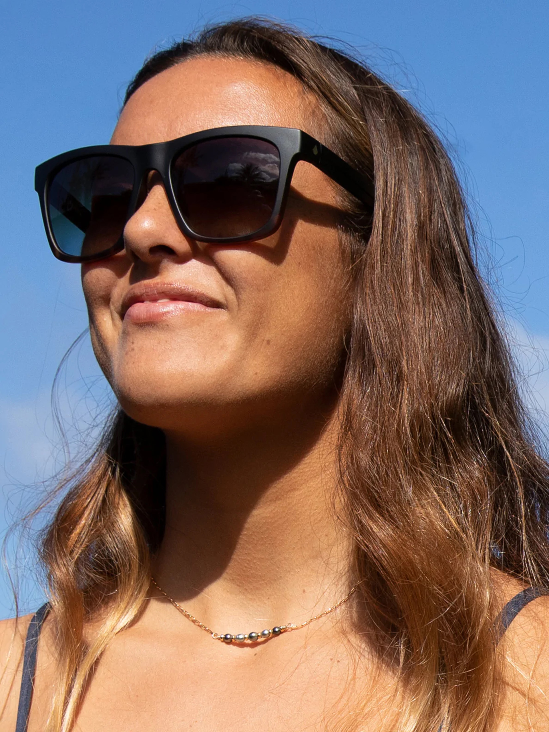 Okulary przeciwsłoneczne Volcom Jwl Wmn (matte dksd/brnz fade polar)