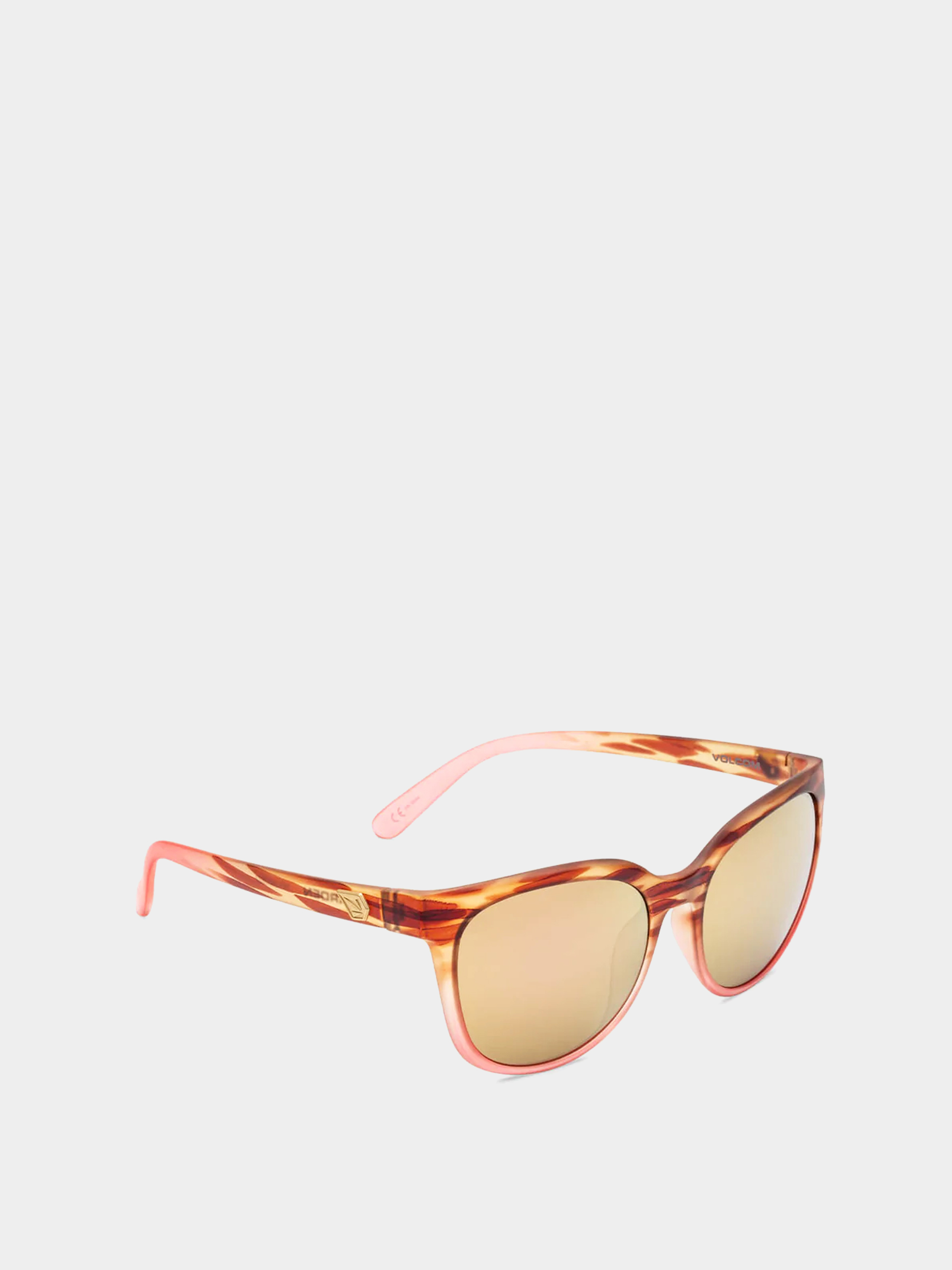 Okulary przeciwsłoneczne Volcom Garden Wmn (garden gloss pnk trt/brnz chmp)