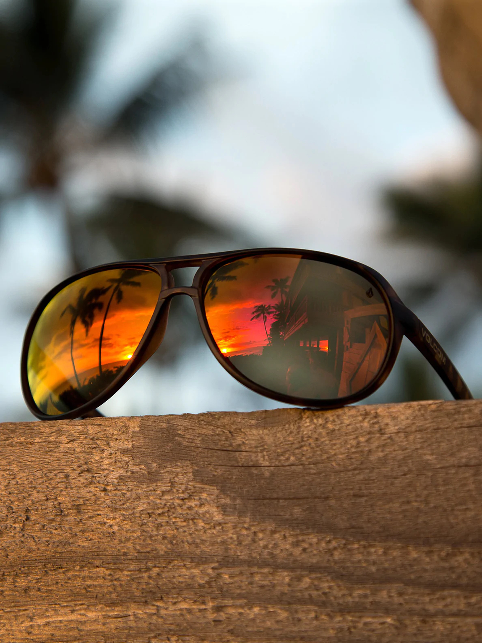 Okulary przeciwsłoneczne Volcom Stoke (matte tort/bronze polar)