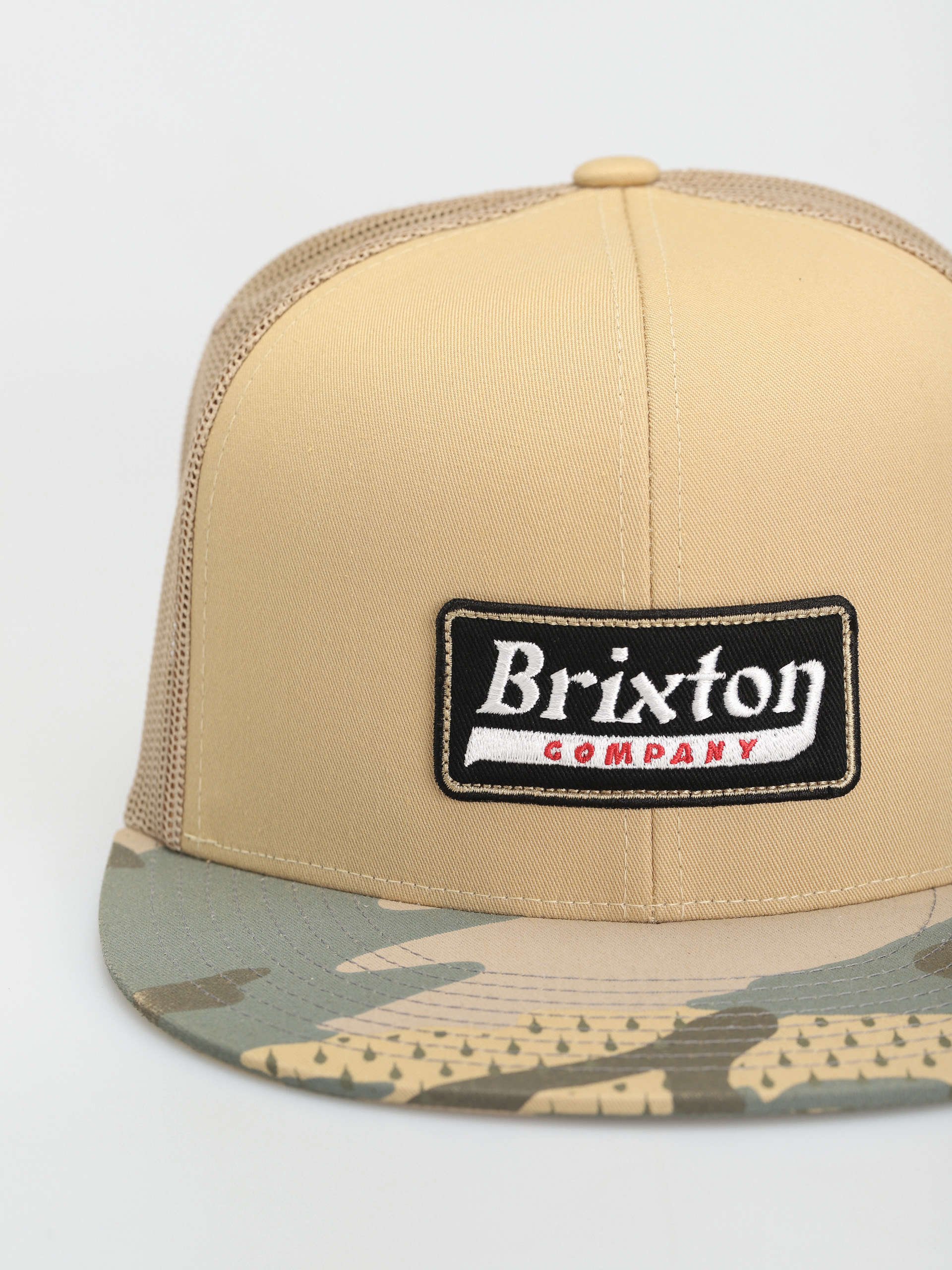 Czapka z daszkiem Brixton Steadfast Hp Mesh Cap (mojave/tear drop camo)