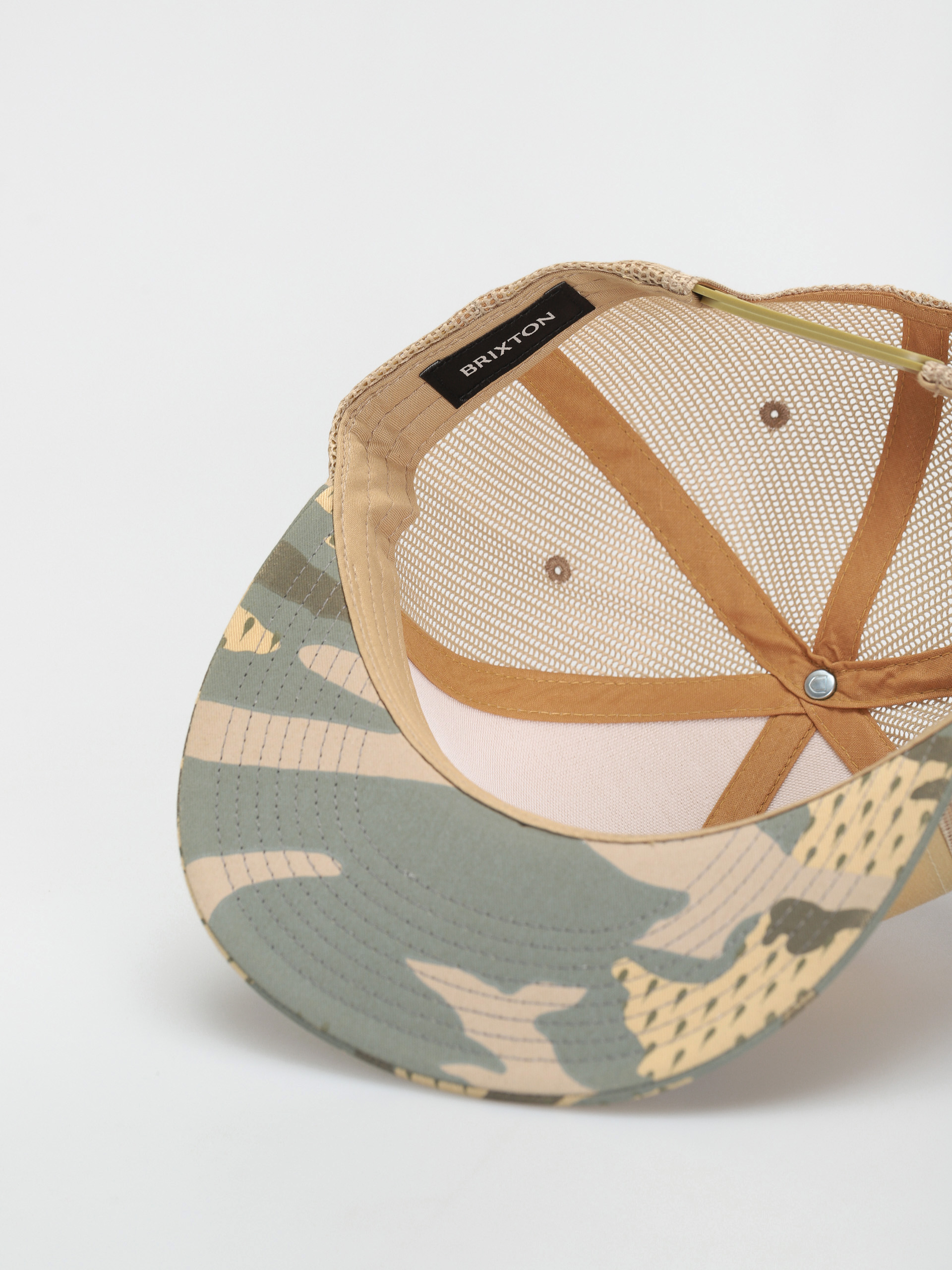 Czapka z daszkiem Brixton Steadfast Hp Mesh Cap (mojave/tear drop camo)