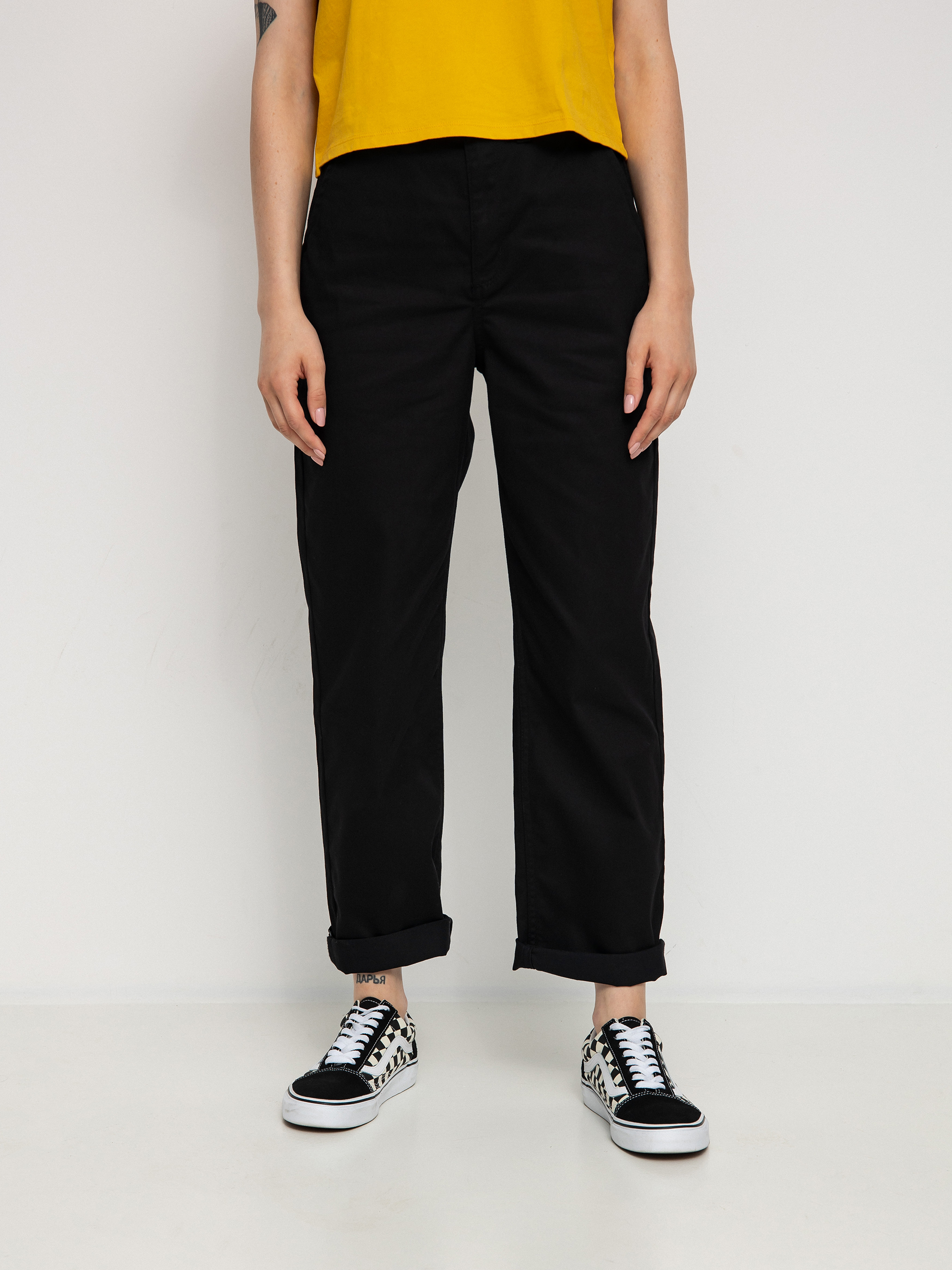 Spodnie Vans Authentic Chino Wmn (authentic black)