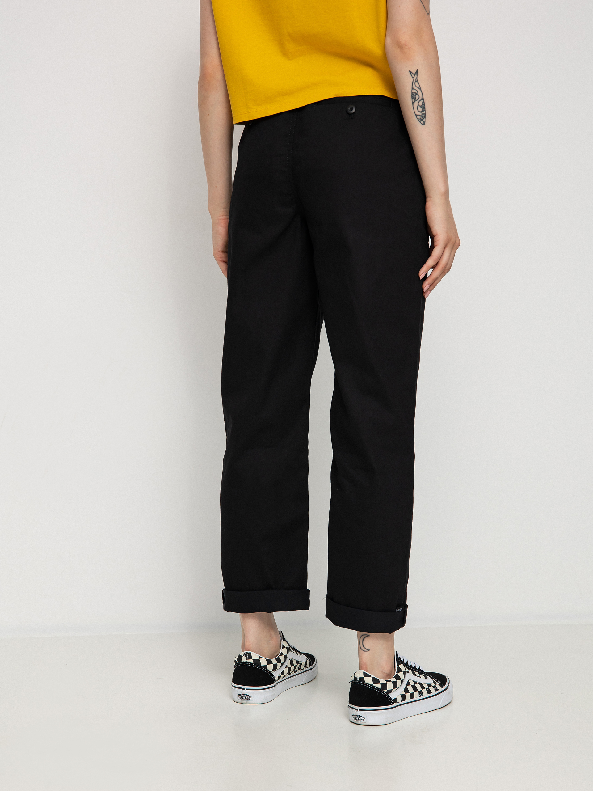 Spodnie Vans Authentic Chino Wmn (authentic black)