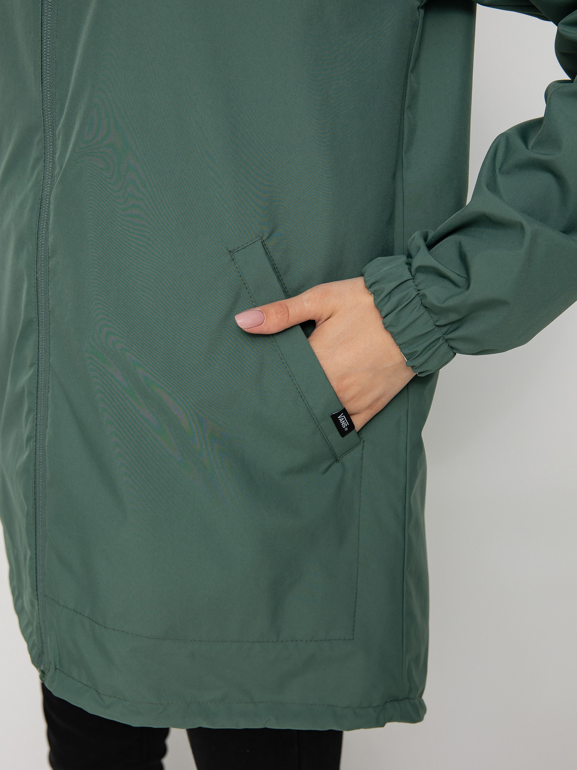 Kurtka Vans Mercy Reversible Parka Wmn (califas ditsy duck green)