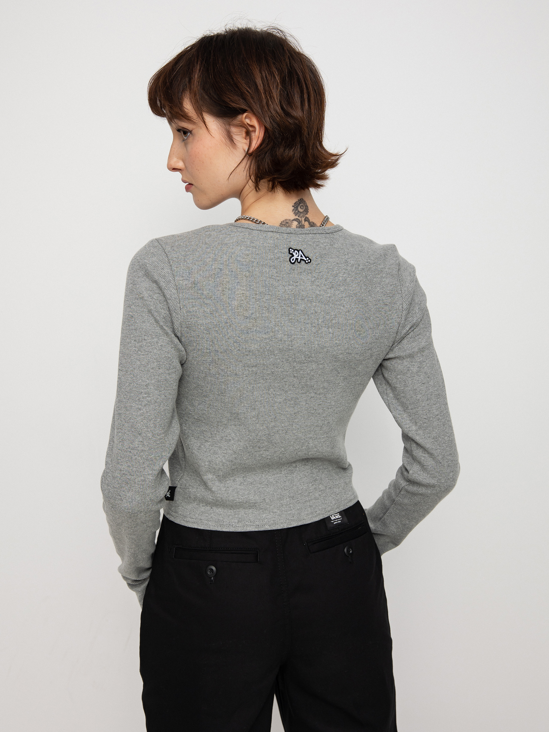Longsleeve Vans Armanto Ls Knit Wmn (lizzie armanto grey heather)