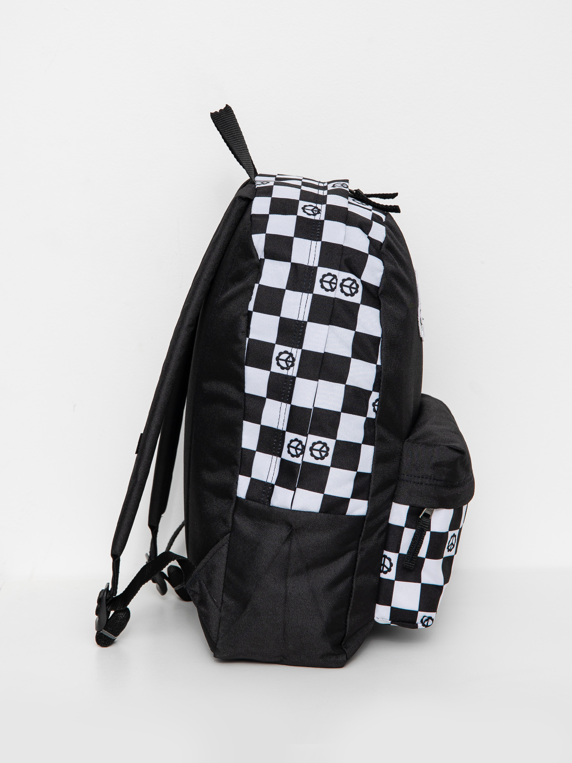 Plecak Vans Realm Wmn (peace check black/black)