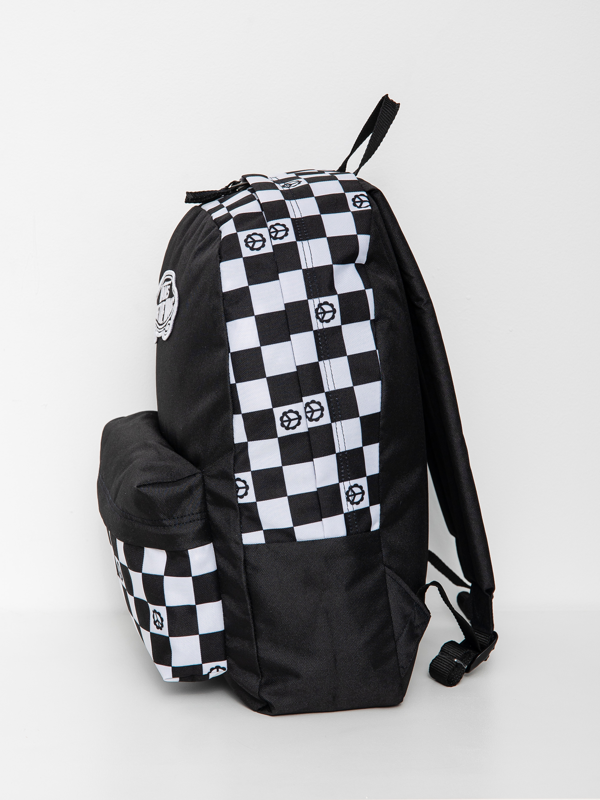 Plecak Vans Realm Wmn (peace check black/black)