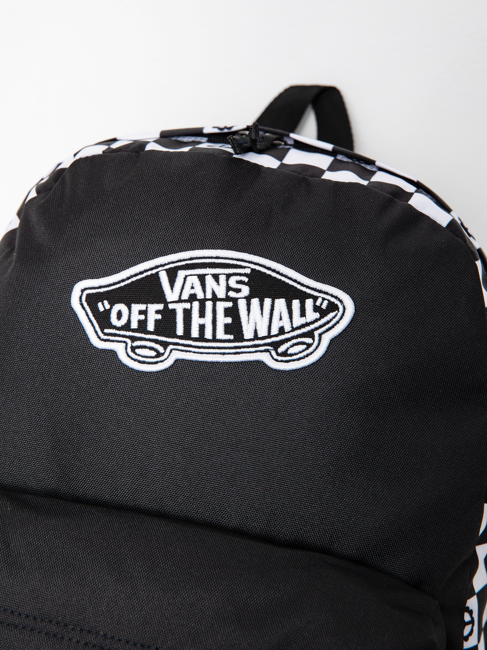 Plecak Vans Realm Wmn (peace check black/black)