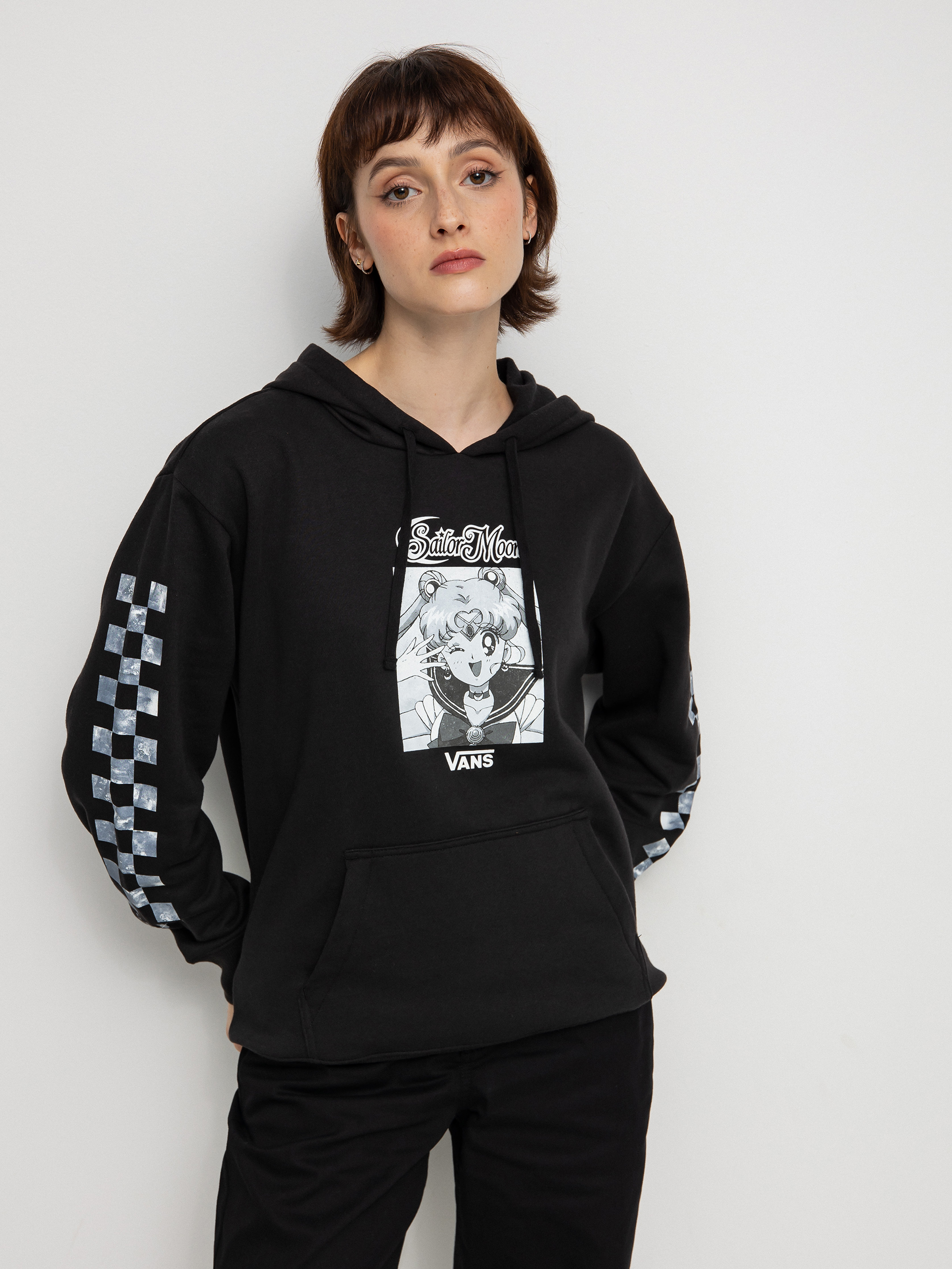 Bluza z kapturem Vans X Sailor Moon Lizzie HD Wmn (pretty guardian sailor moon black)