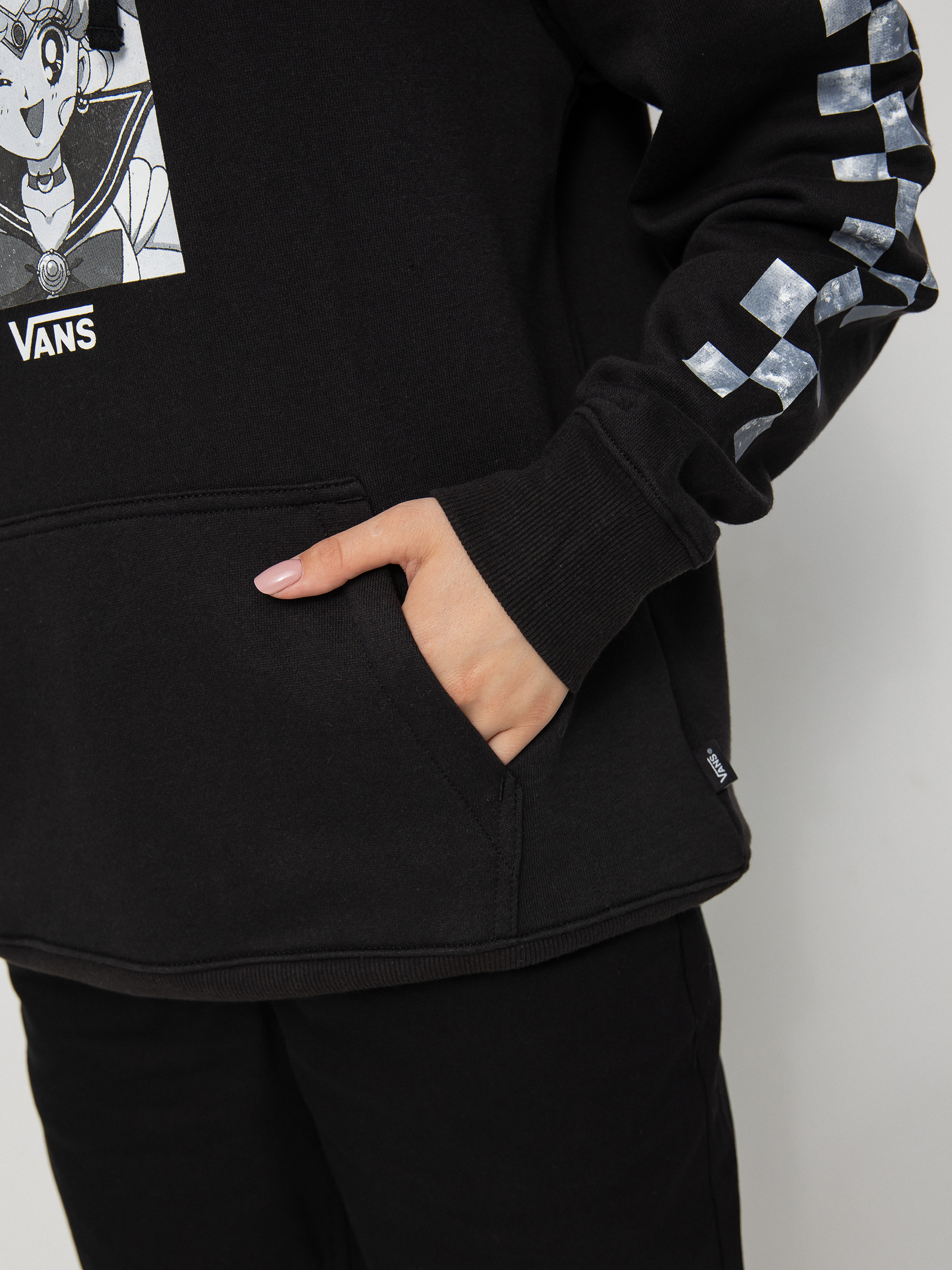 Bluza z kapturem Vans X Sailor Moon Lizzie HD Wmn (pretty guardian sailor moon black)
