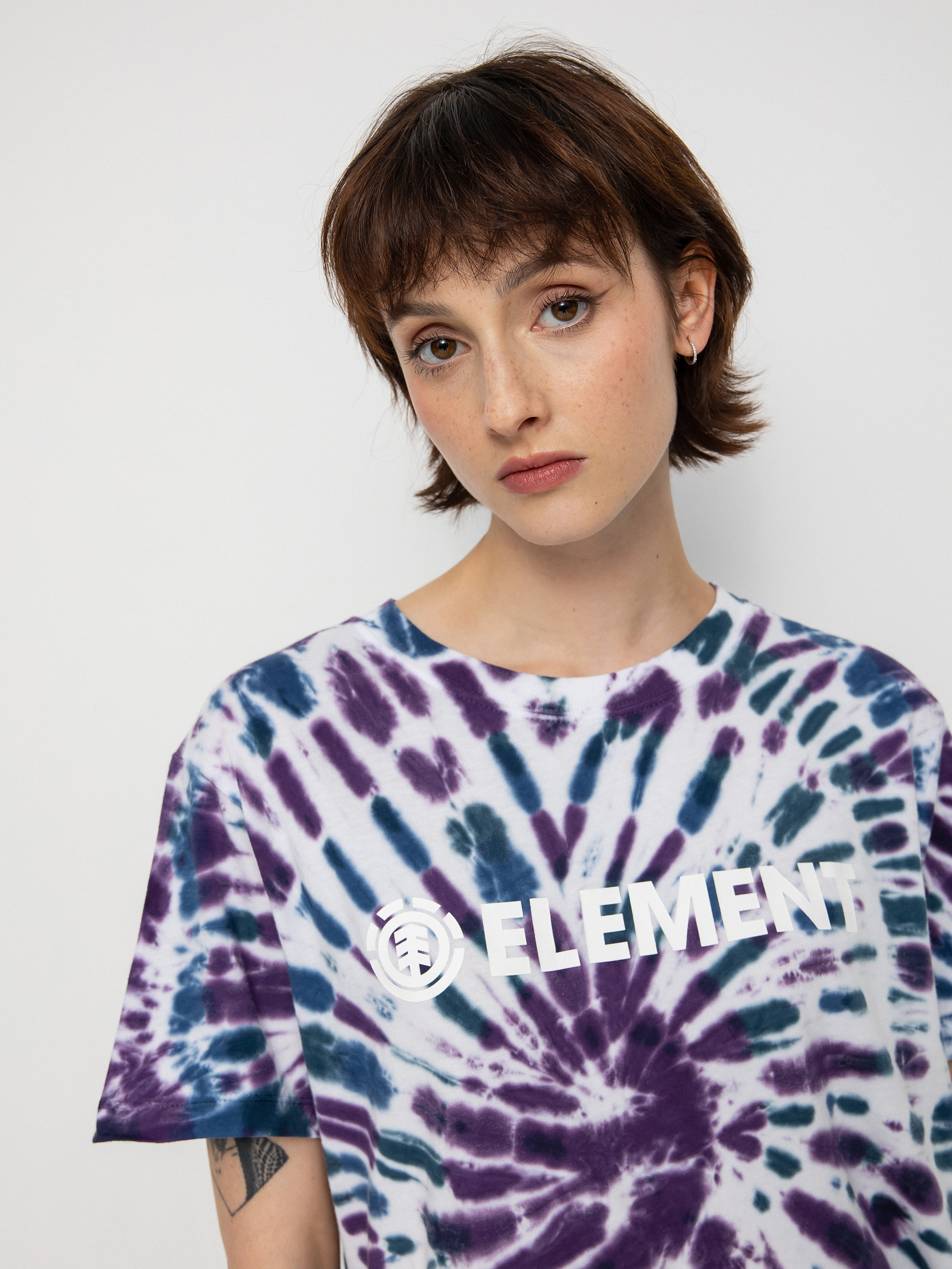 T-shirt Element Element Logo Wmn (spiral tie)