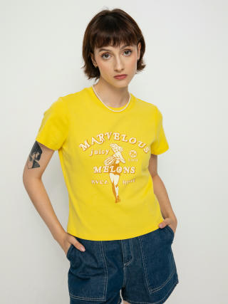 T-shirt RVCA Marvelous Melons Wmn (yellow fade)