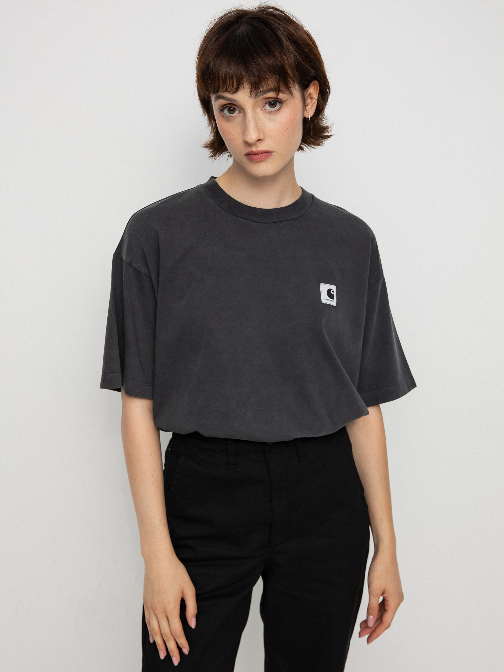 T-shirt Carhartt WIP Nelson Wmn (vulcan)