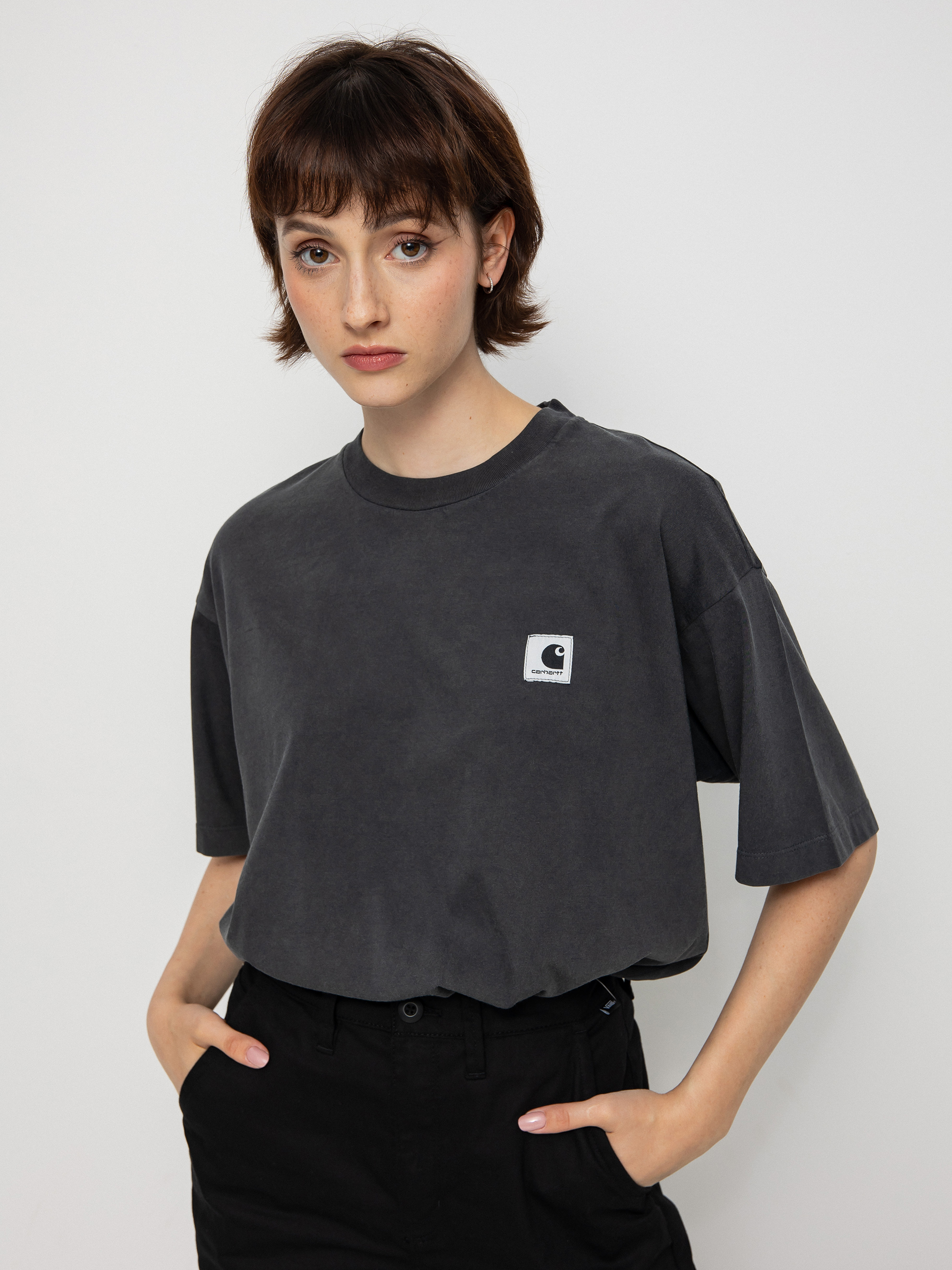 T-shirt Carhartt WIP Nelson Wmn (vulcan)