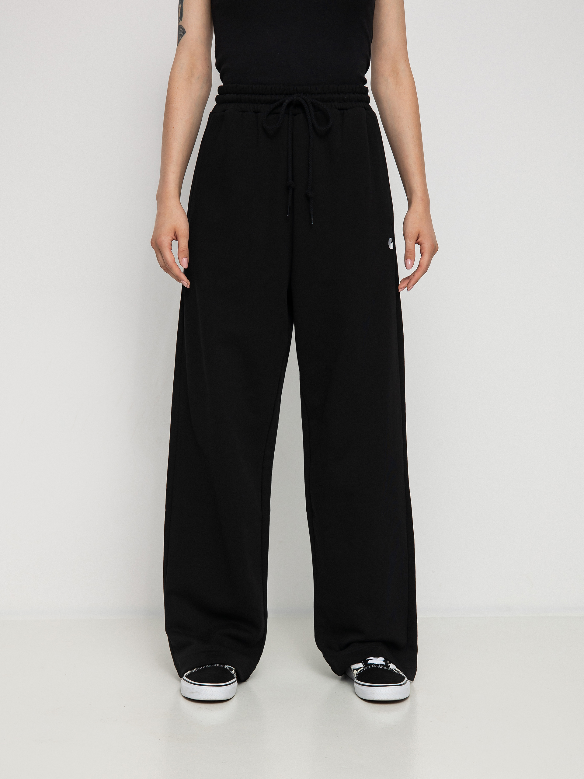 Spodnie Carhartt WIP Casey Wmn (black/silver)