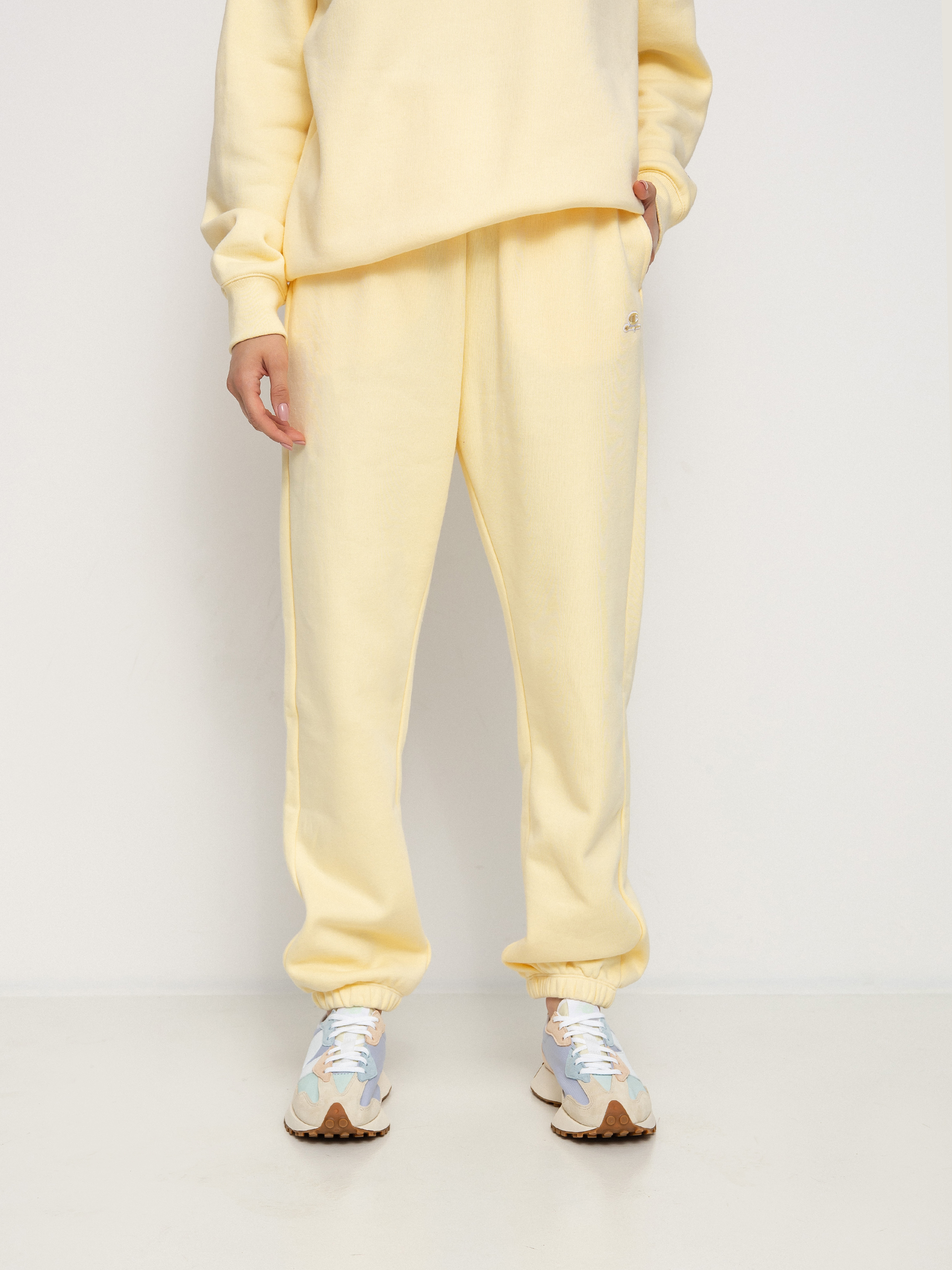 Spodnie Champion Elastic Cuff Pants 115487 Wmn (flan)