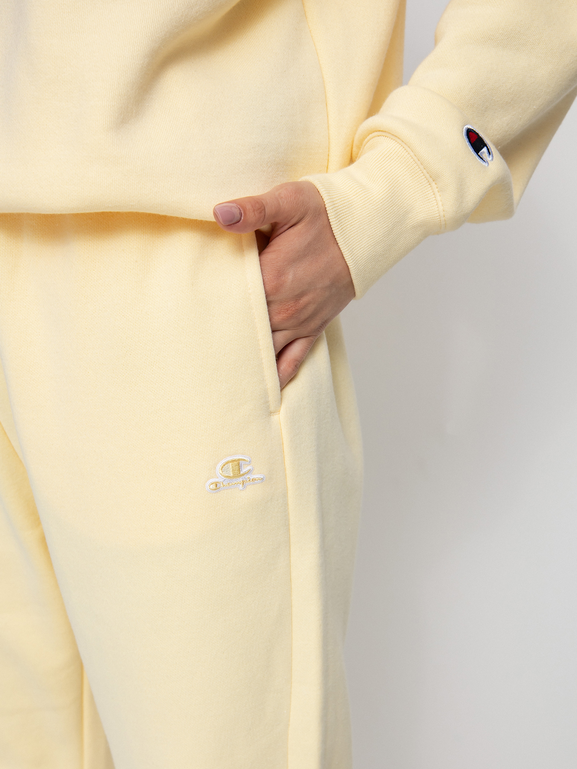 Spodnie Champion Elastic Cuff Pants 115487 Wmn (flan)