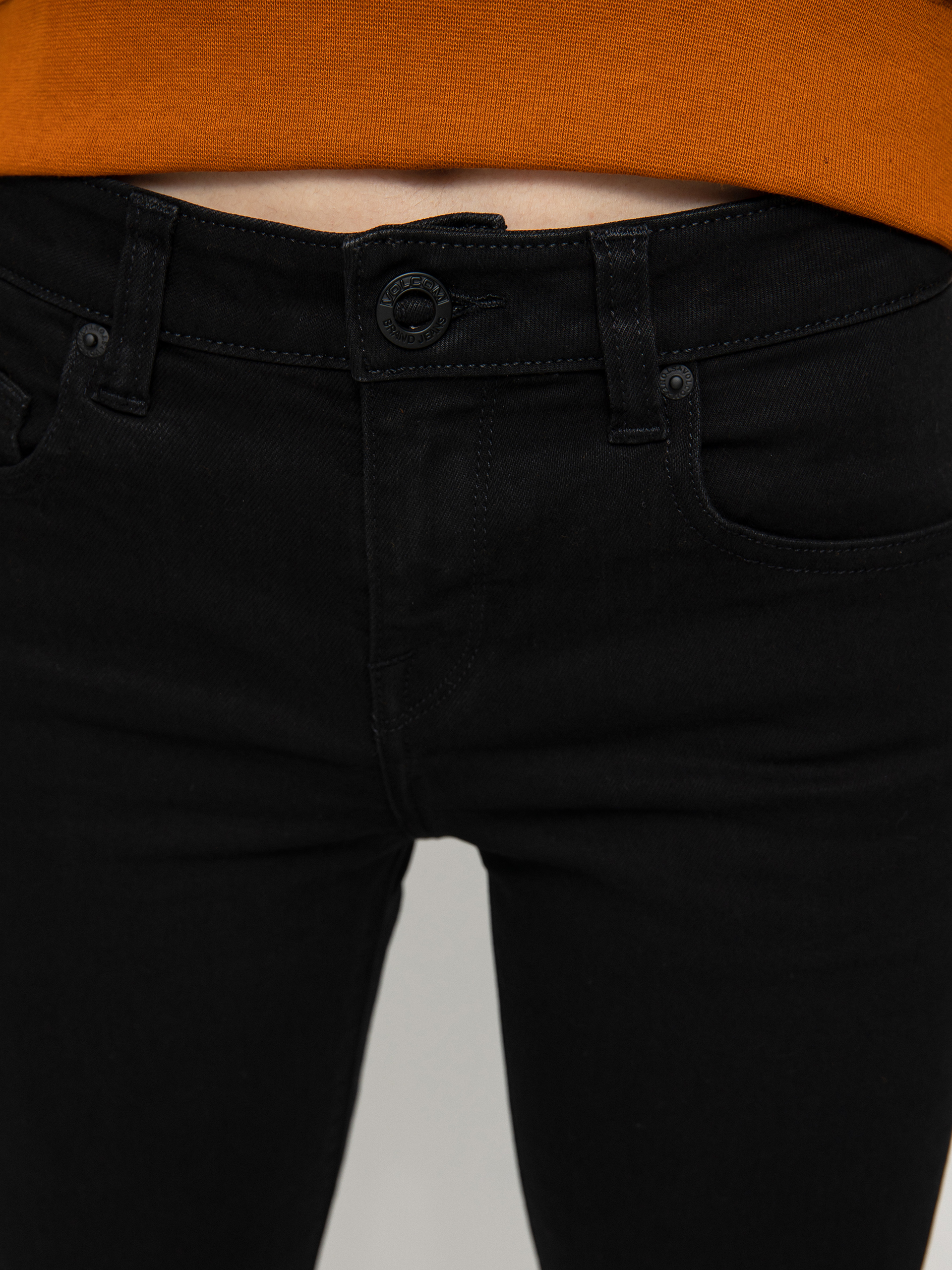 Spodnie Volcom Vorta By Denim JR (black out)