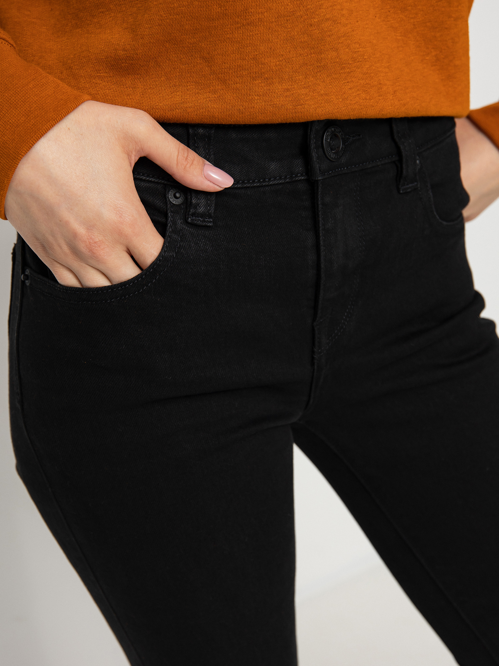 Spodnie Volcom Vorta By Denim JR (black out)