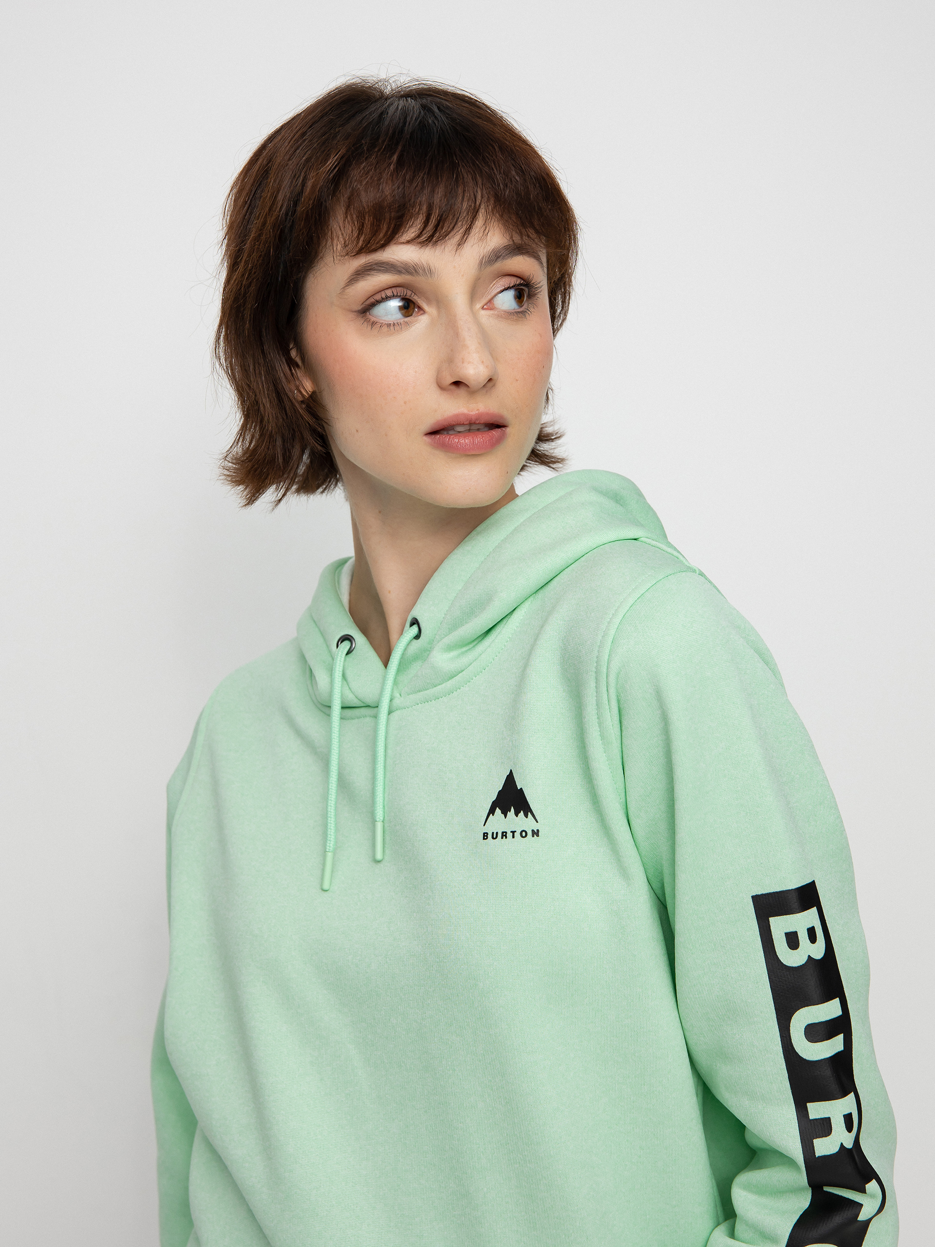 Damska Bluza aktywna Burton Oak Long HD (jewel green heather)