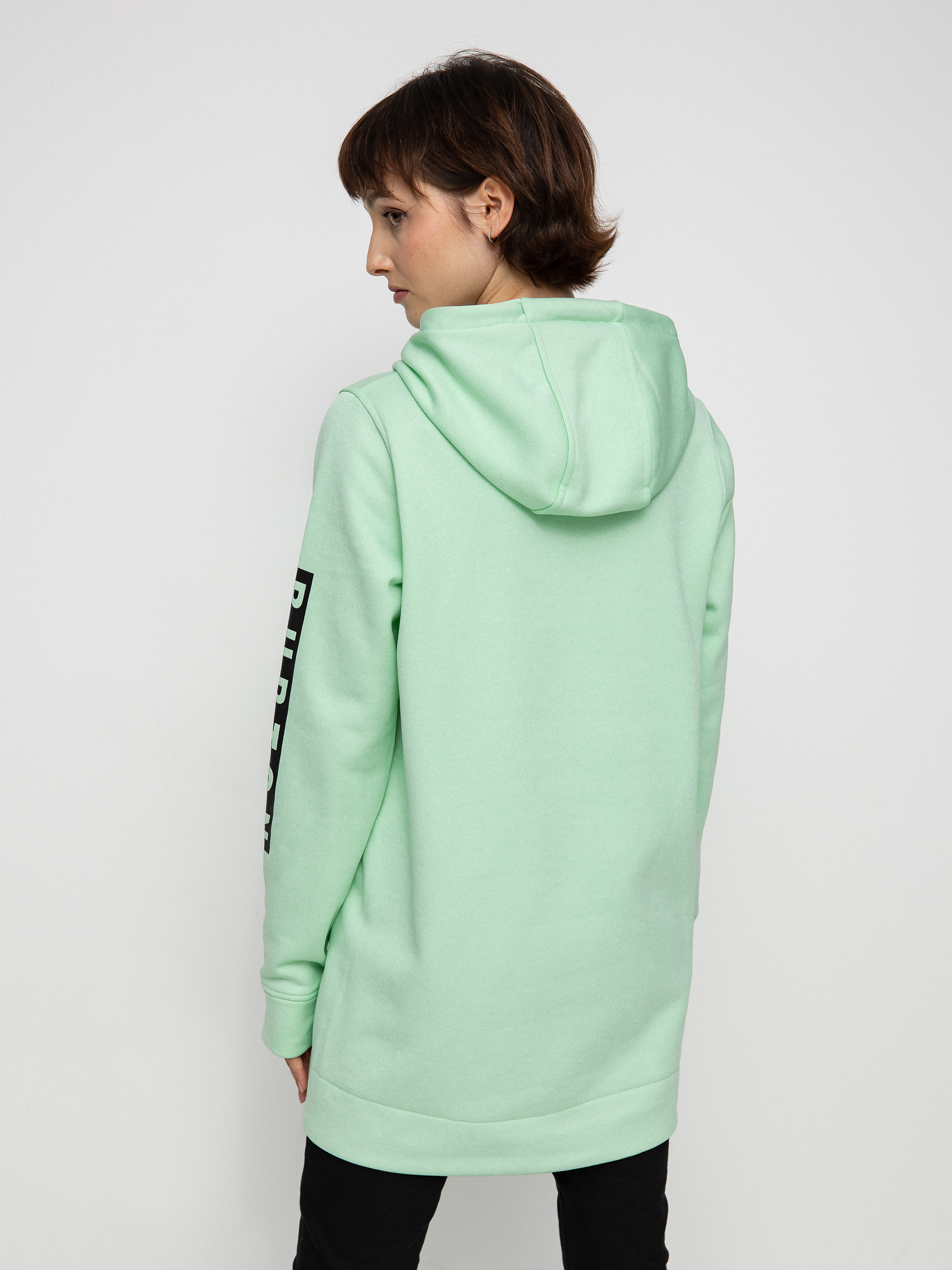 Damska Bluza aktywna Burton Oak Long HD (jewel green heather)