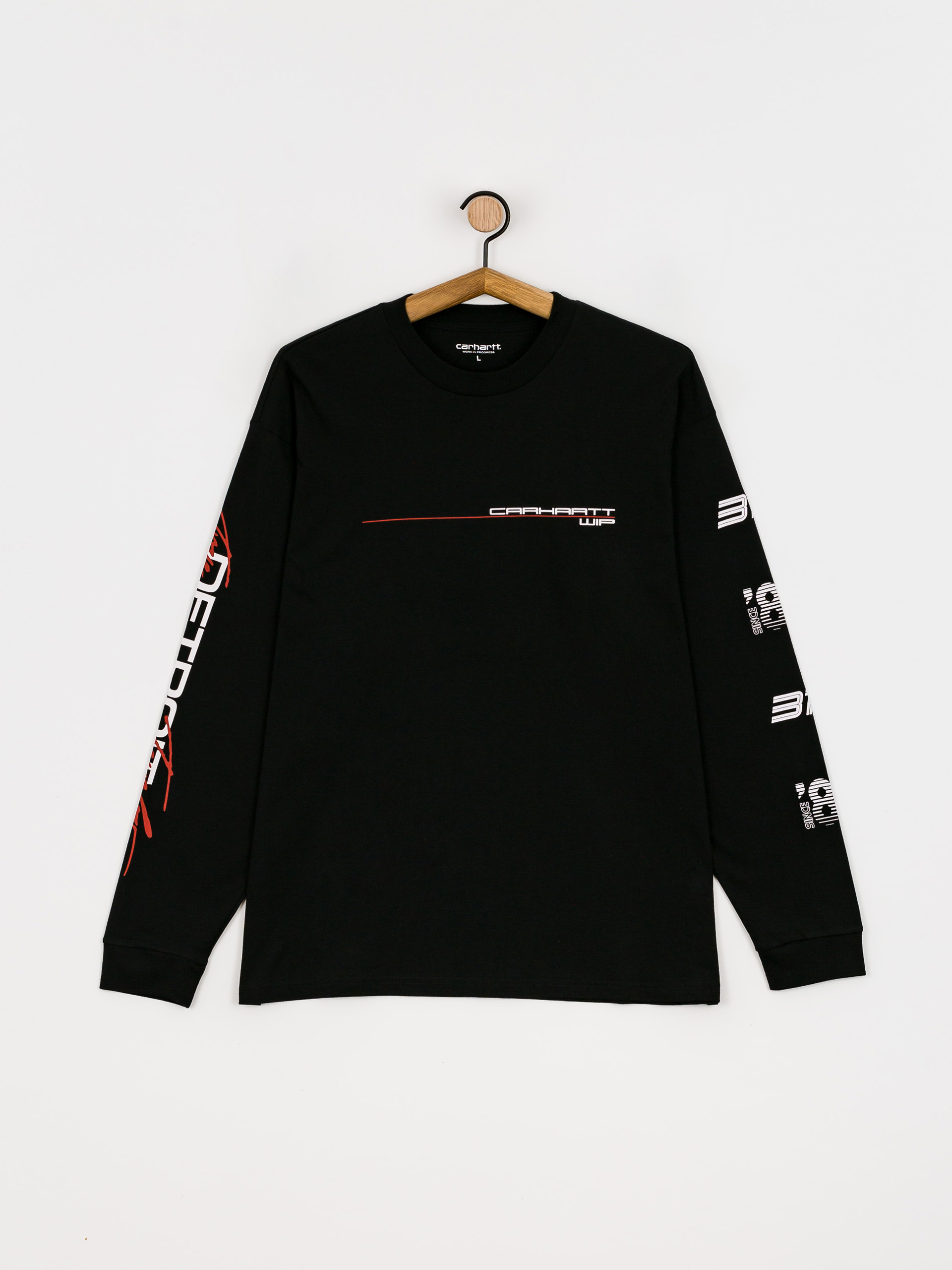 Longsleeve Carhartt WIP Detroit Turbo (black)