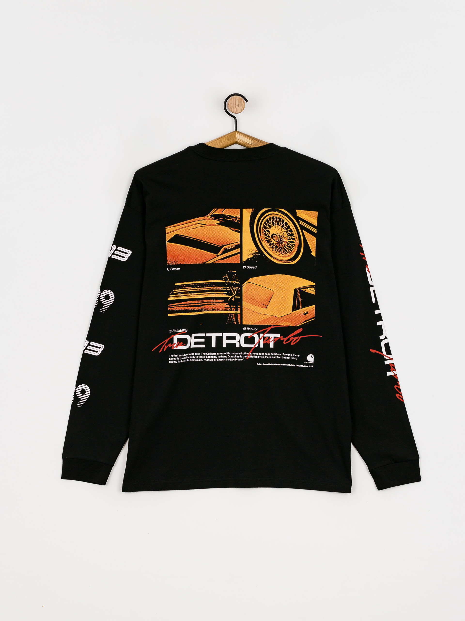 Longsleeve Carhartt WIP Detroit Turbo (black)