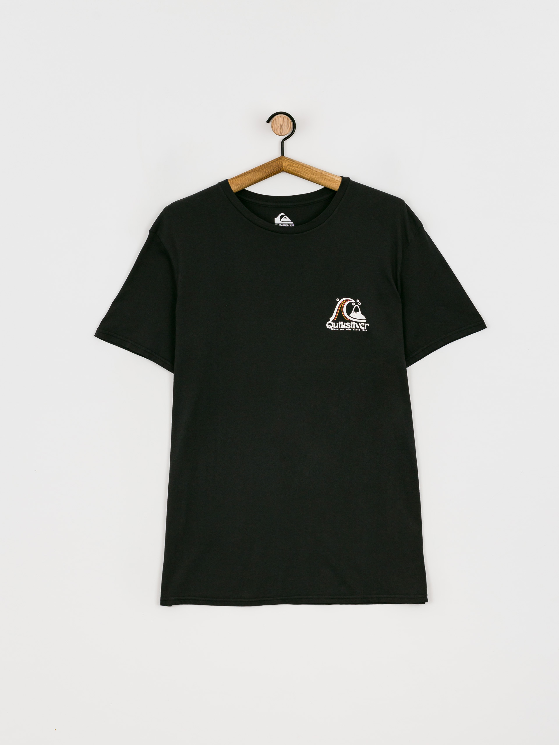 T-shirt Quiksilver Rolling Circle (black)