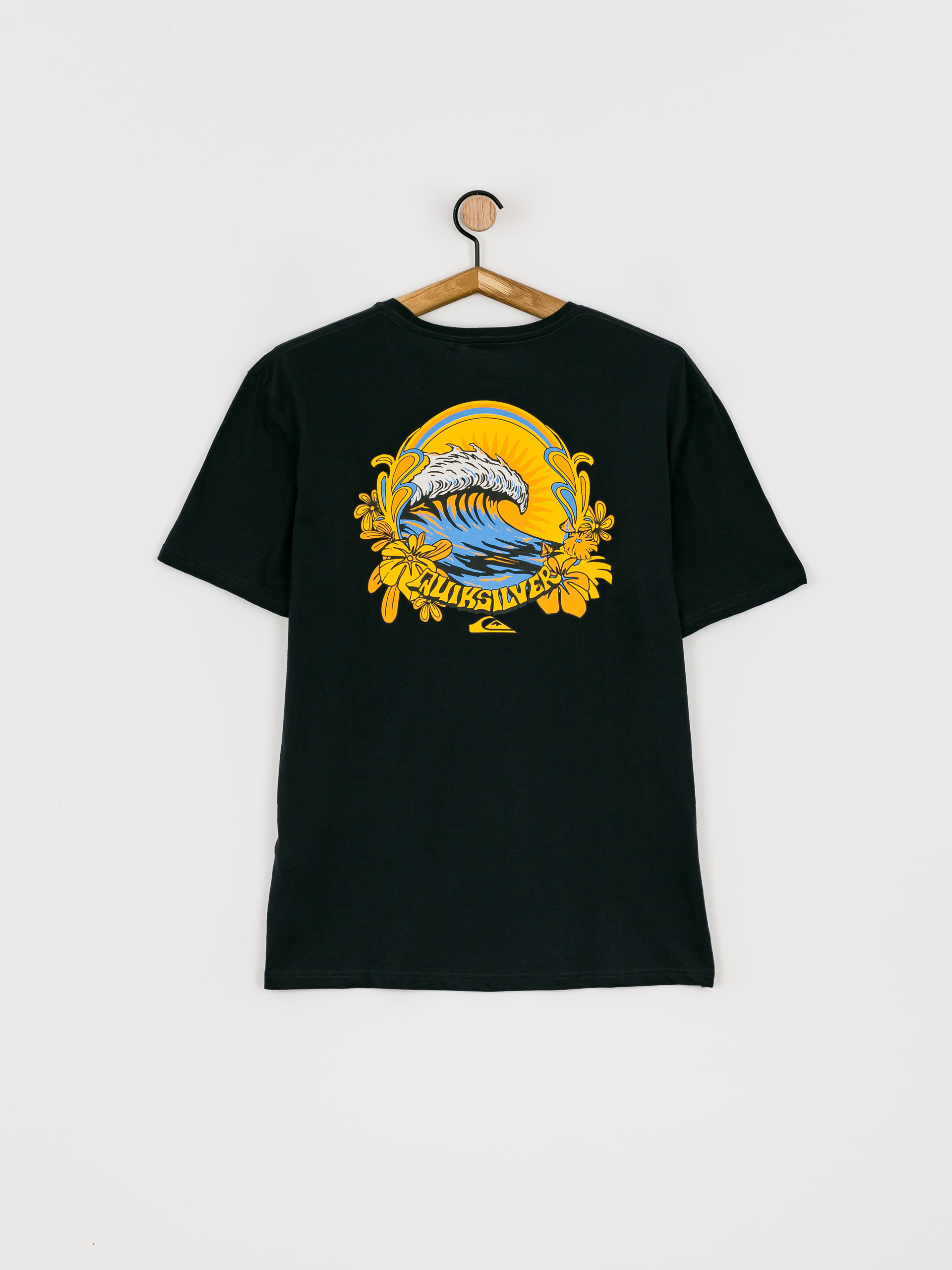 T-shirt Quiksilver Scenic Warp (black)