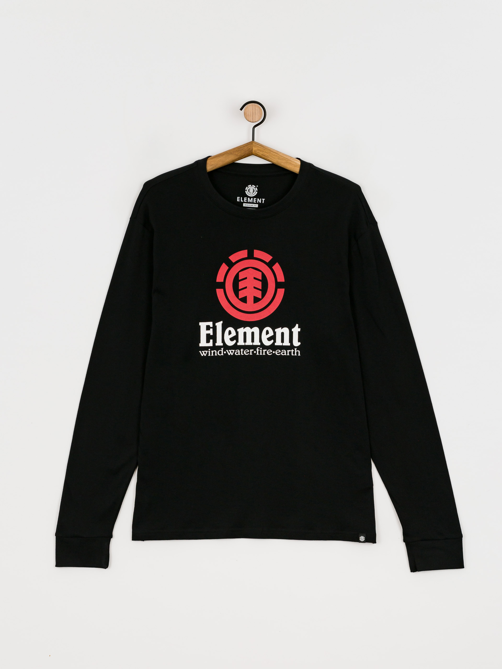 Longsleeve Element Vertical (flint black)