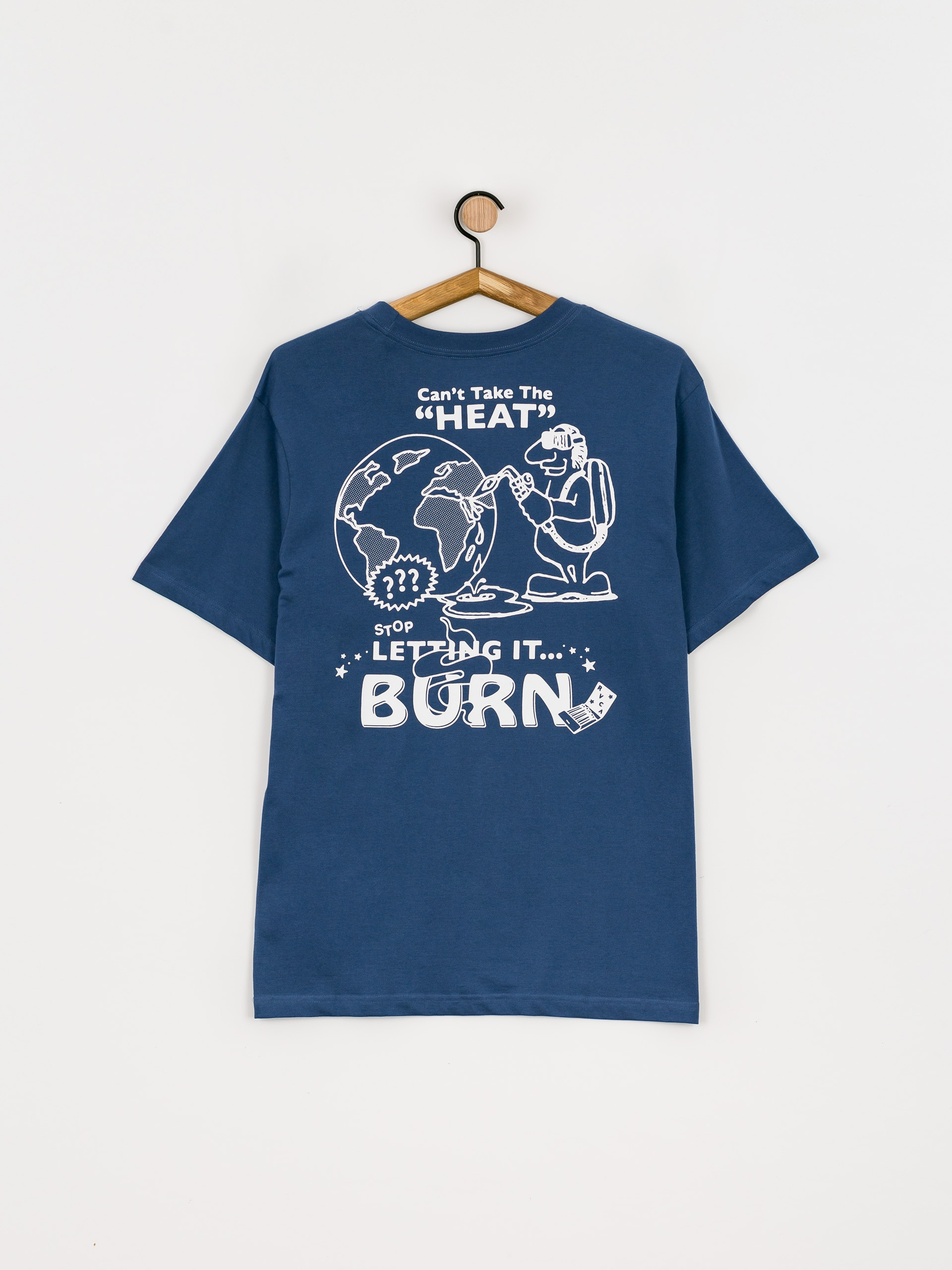 T-shirt RVCA The Heat (royal)
