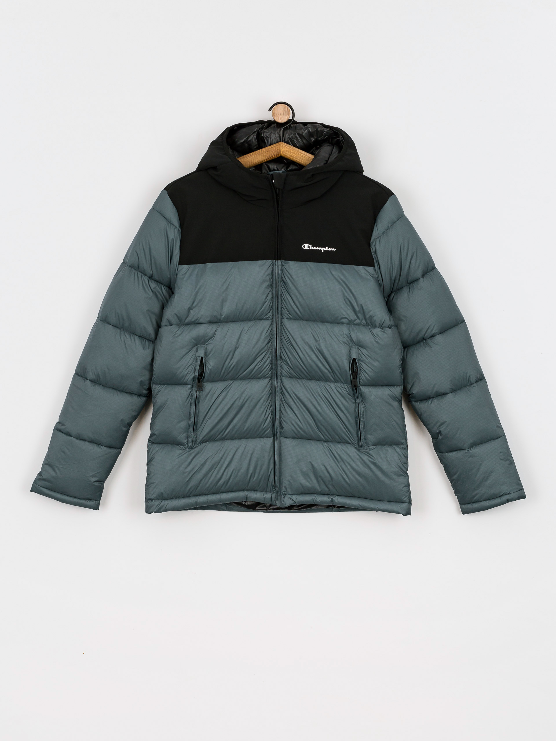 Kurtka Champion Legacy Hooded Jacket 218080 (gpg/nbk)