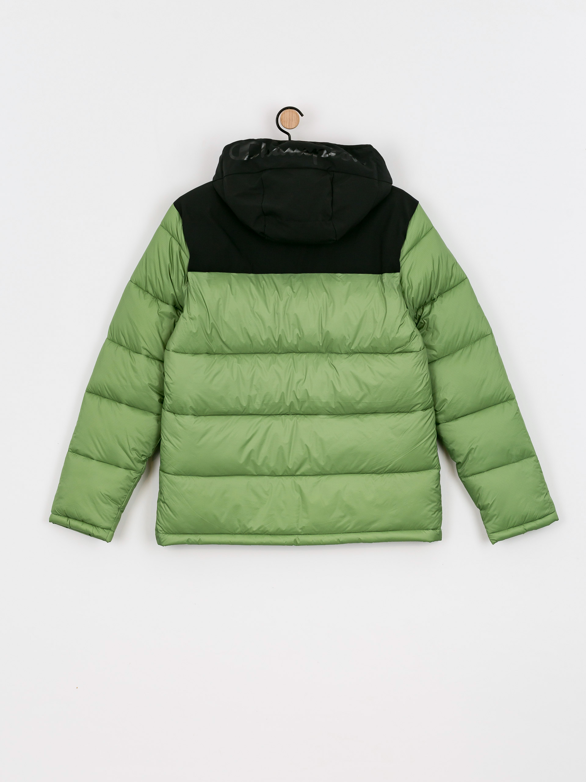 Kurtka Champion Legacy Hooded Jacket 218080 (sgr/nbk)