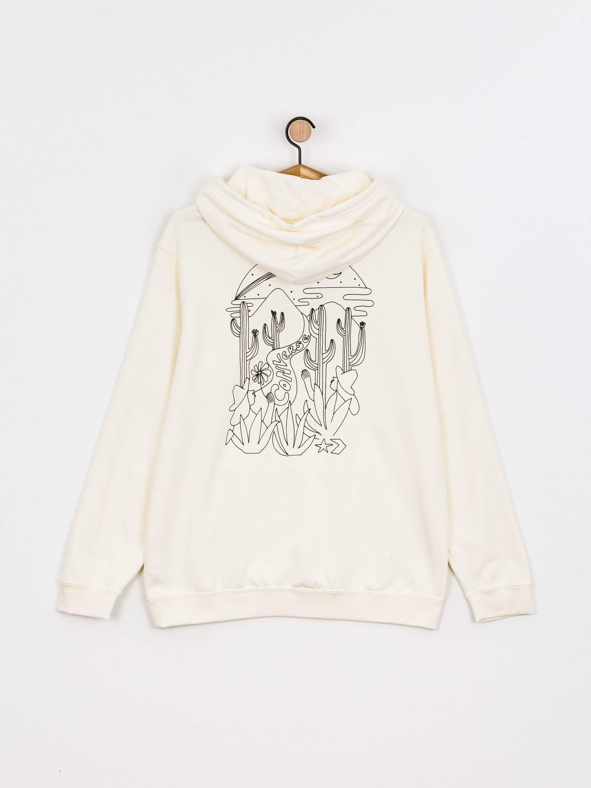 Bluza z kapturem Converse Desert Adventure HD (egret)