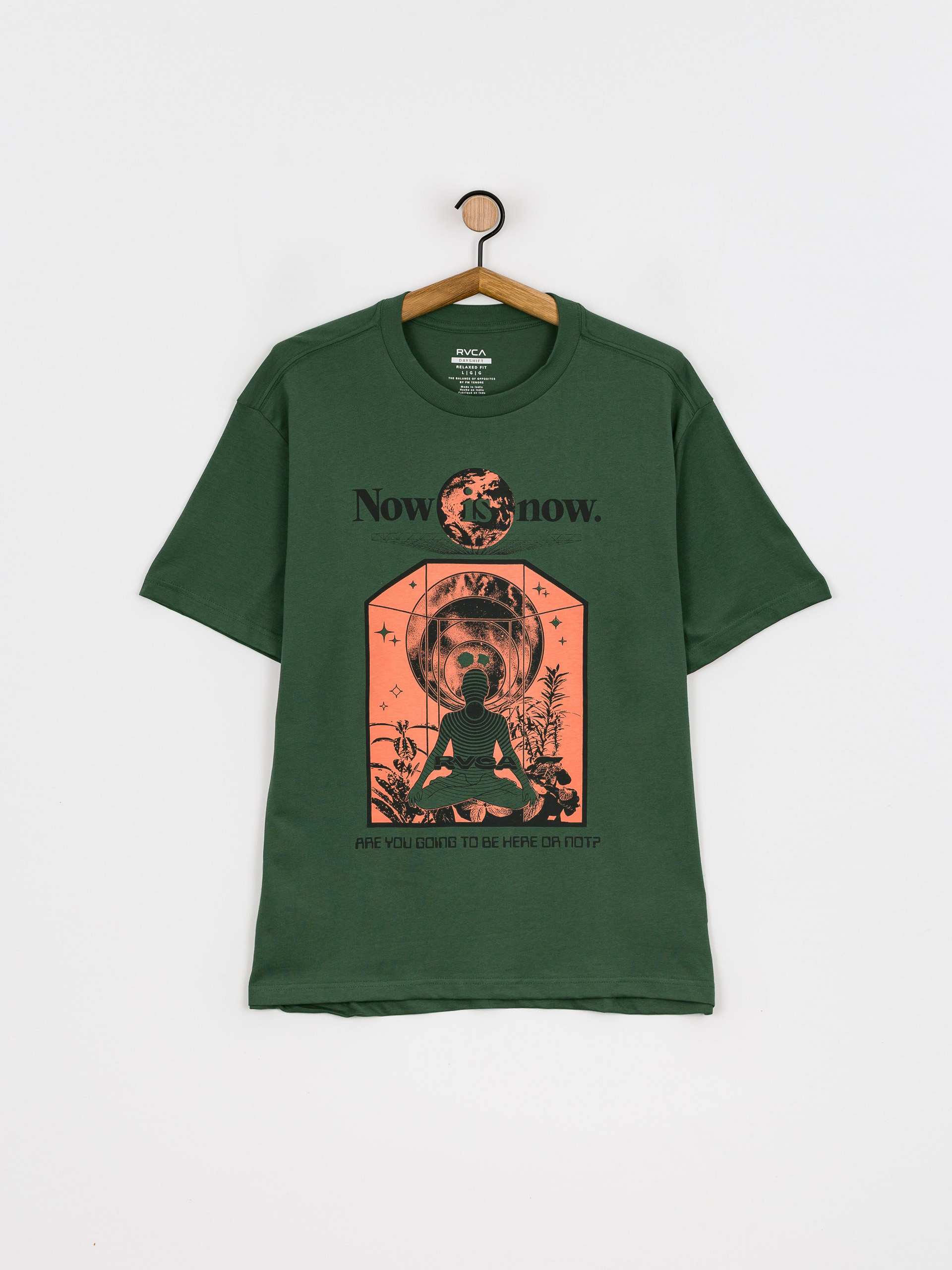 T-shirt RVCA Now Is Now (forest)