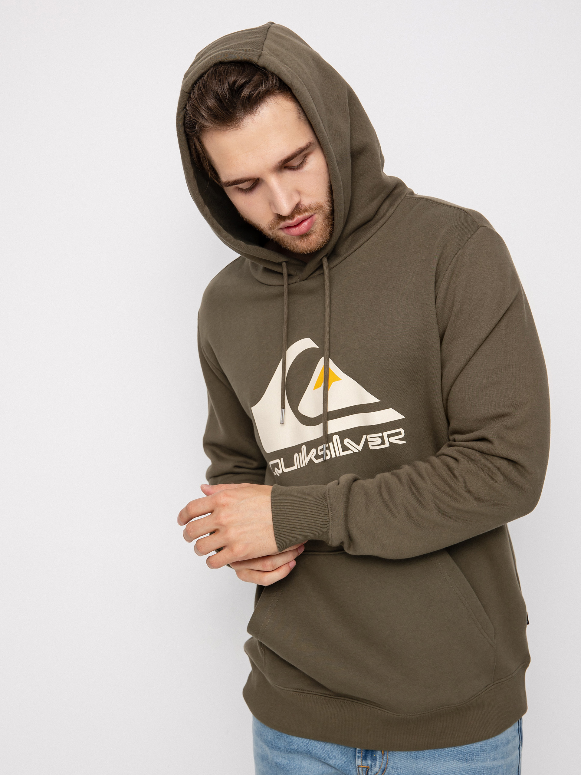 Bluza z kapturem Quiksilver Big Logo HD (grape leaf)