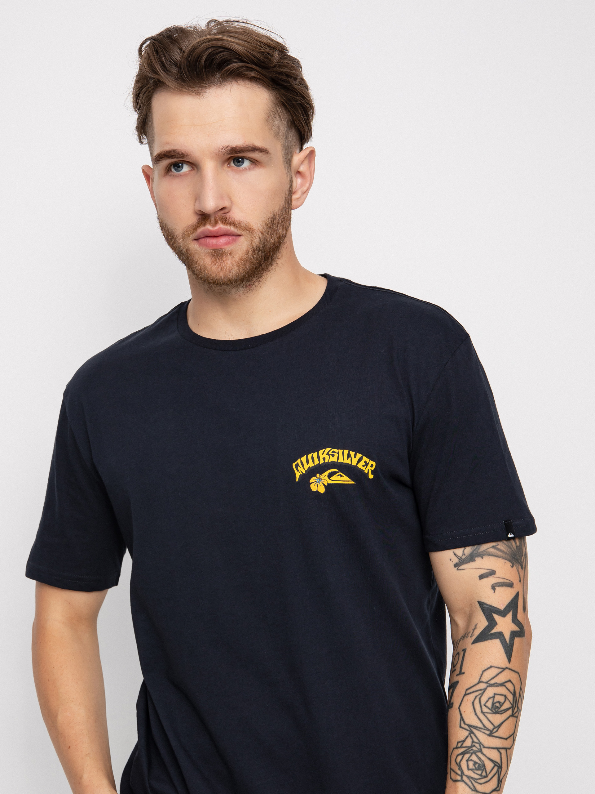 T-shirt Quiksilver Scenic Warp (black)