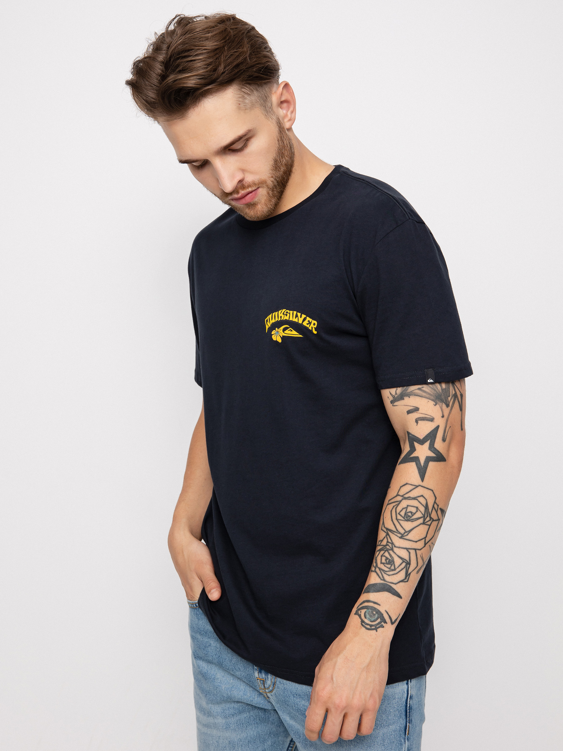 T-shirt Quiksilver Scenic Warp (black)
